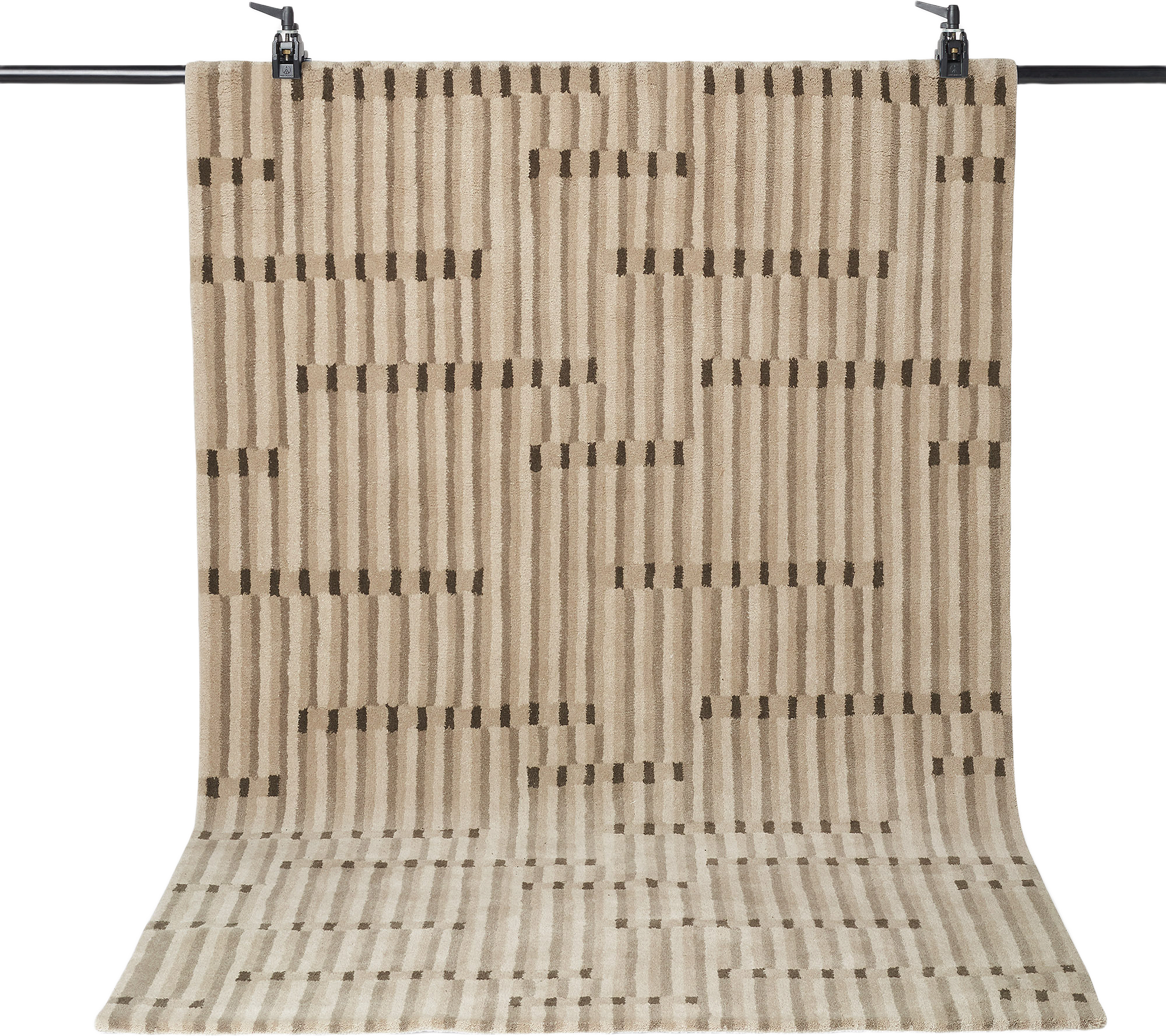 Ryamatta i ull DANTE 170x230 cm, från Åhléns Home, i färgen Brown.