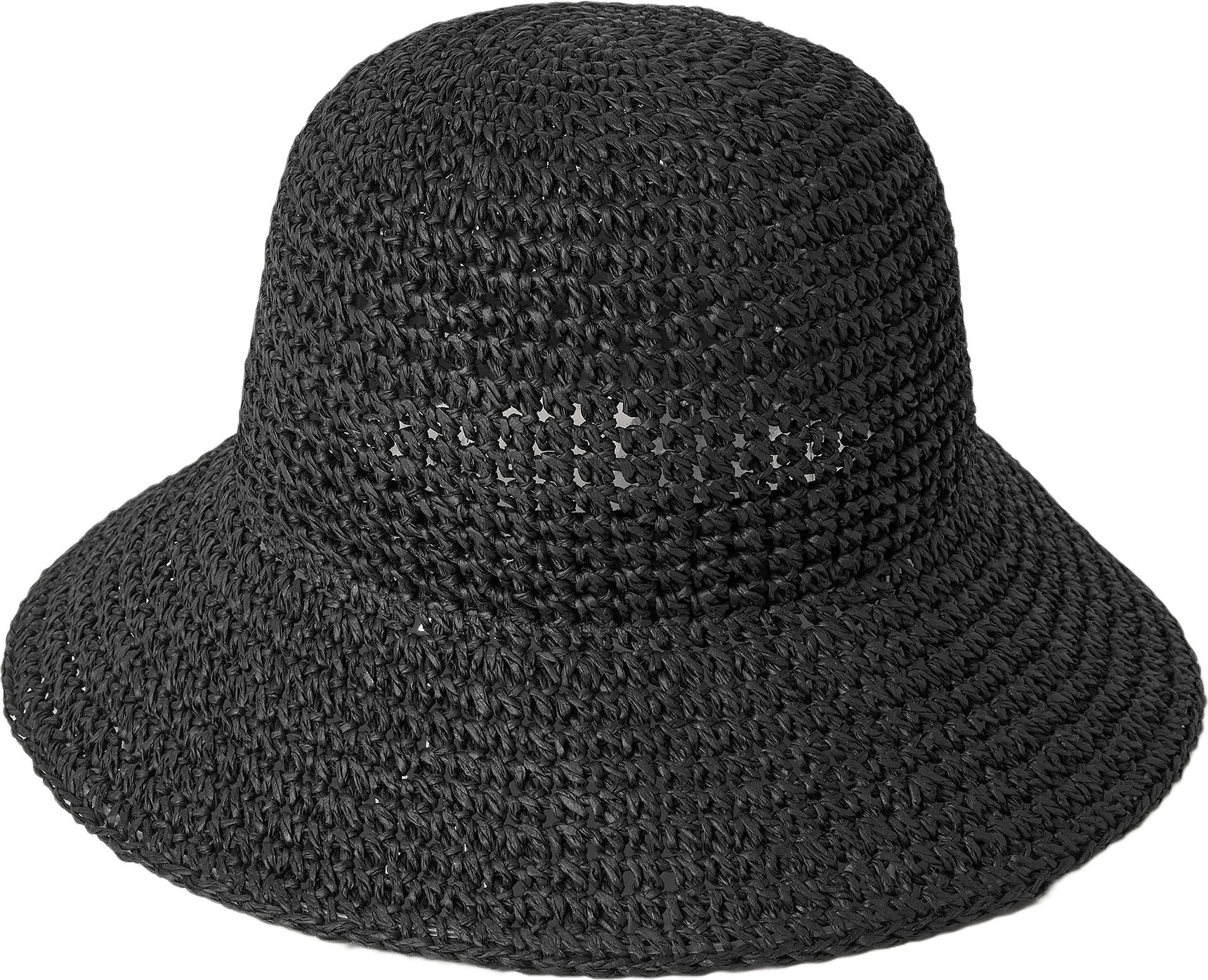 Stråhatt SLOUCHY, från Carin Wester, i färgen Black 1.