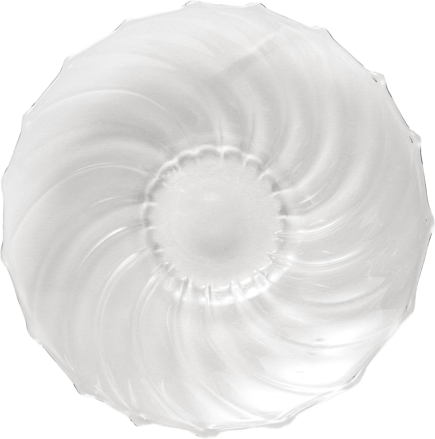 Assiett RILL 16 cm, från Åhléns Home, i färgen Clear.