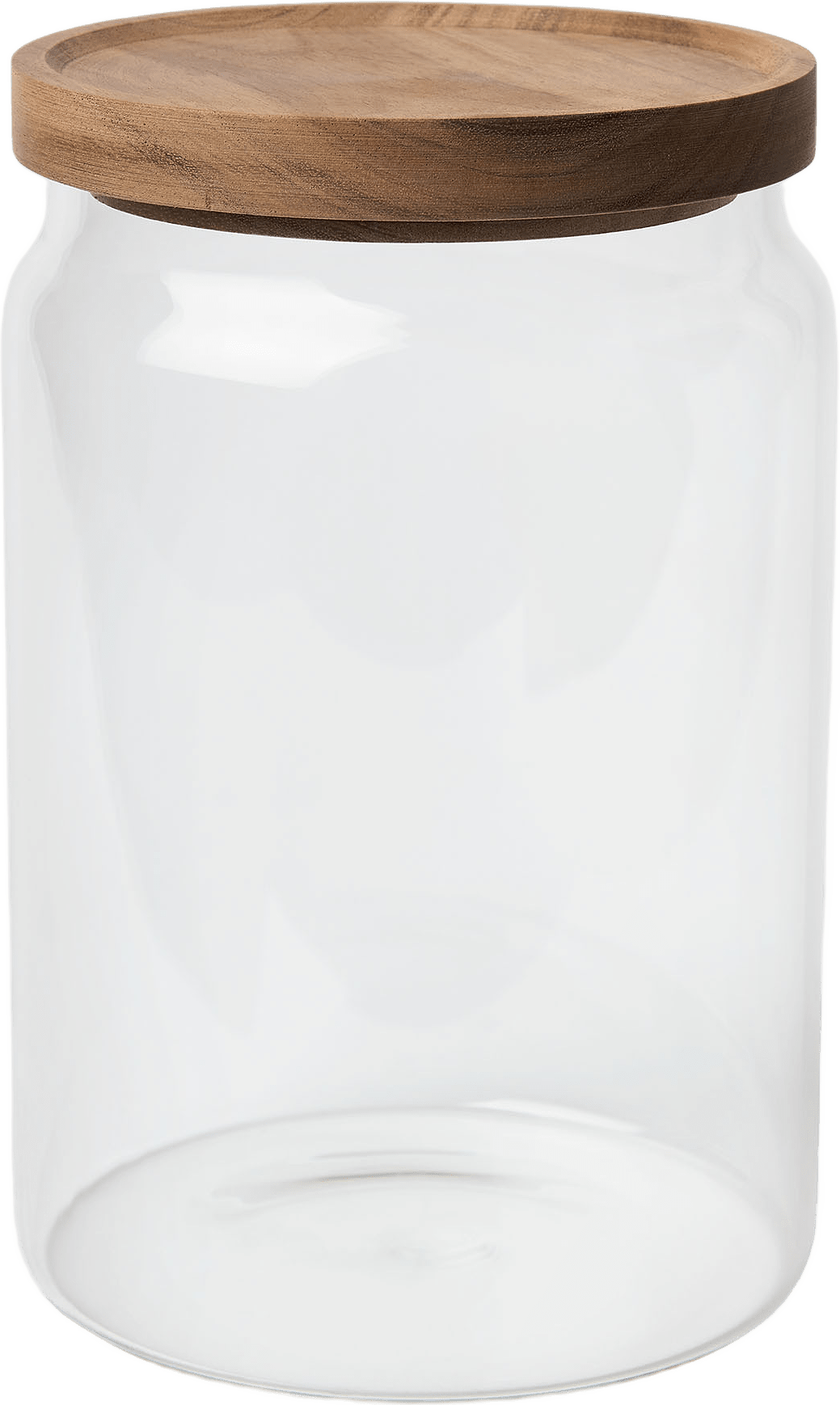 Förvaringsburk LUCA 20x14 cm, från Åhléns Home, i färgen Clear.