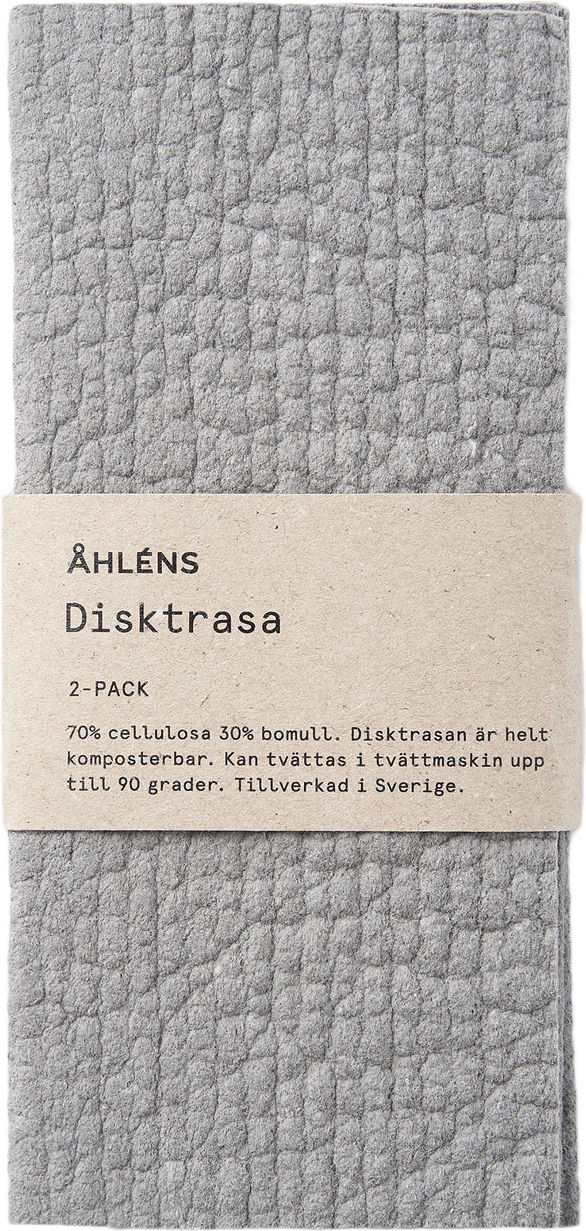 Disktrasa SOLID, 2-pack, från Åhléns Home, i färgen Grey.