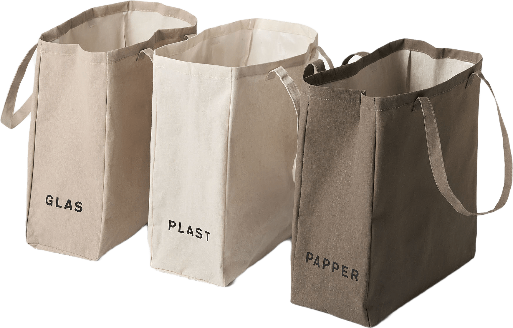 Förvaringspåsar RECYCLE, 3-pack