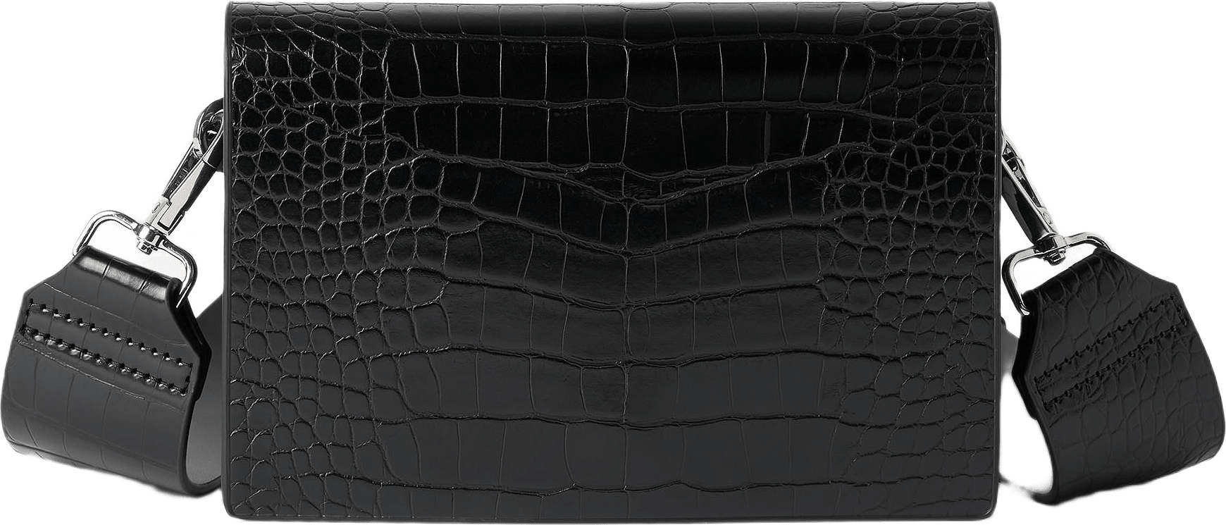 Crossbody PROPORTIONS, från Carin Wester, i färgen Black Croco.