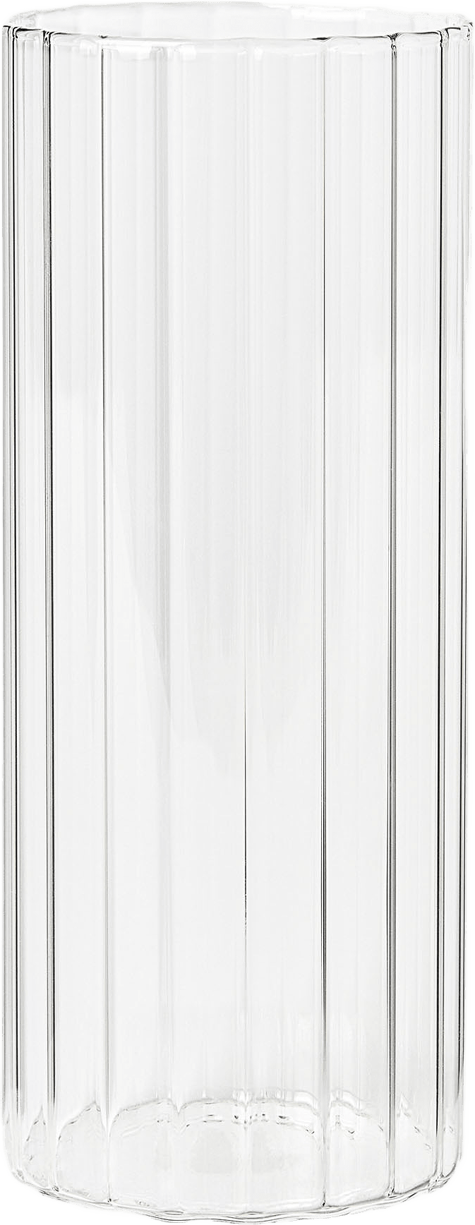 Long drinkglas FRILL 45 cl, från Åhléns Home, i färgen Clear.