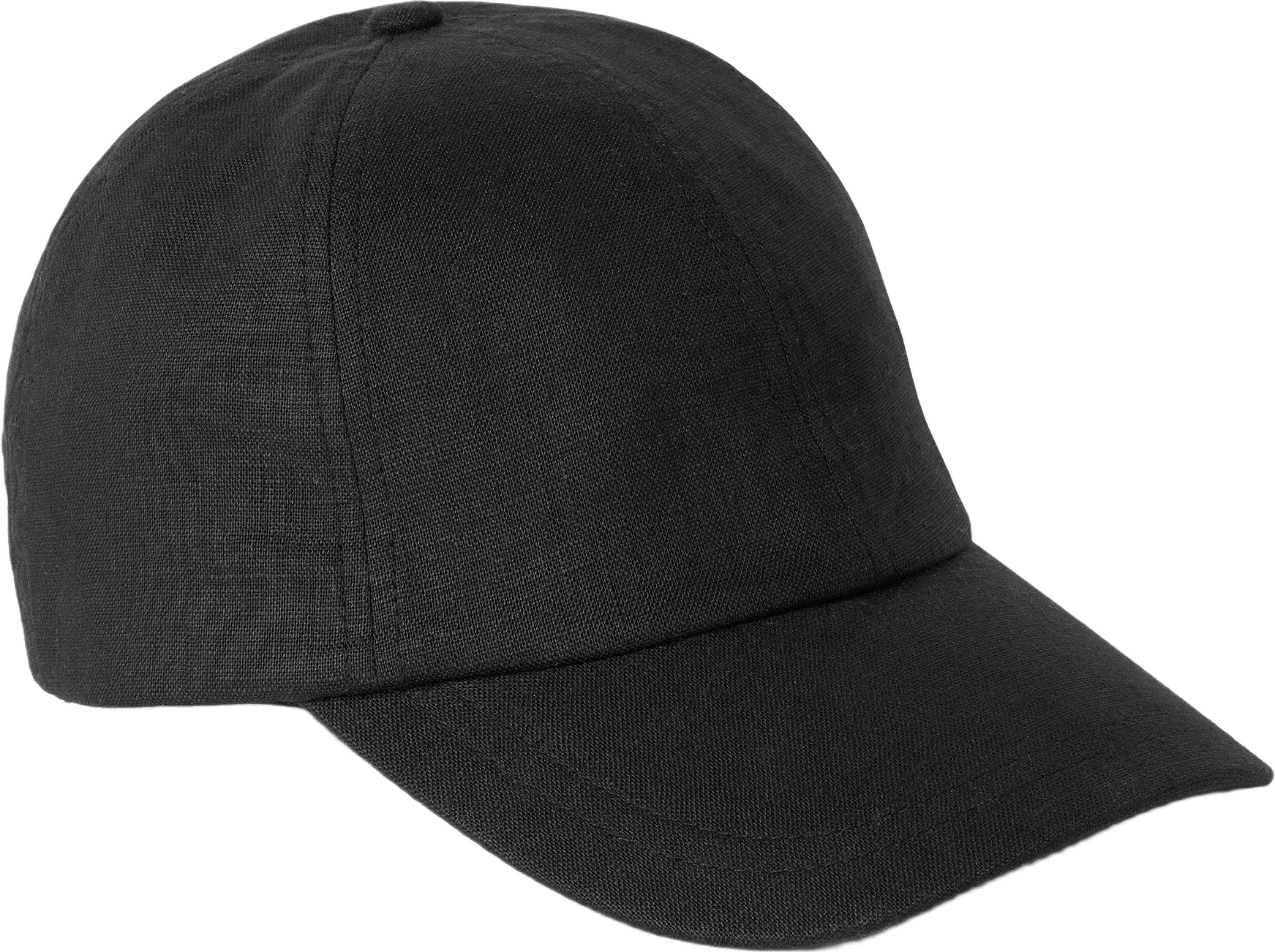 Keps i linne ANNA, från Å WOMAN, i färgen Black.