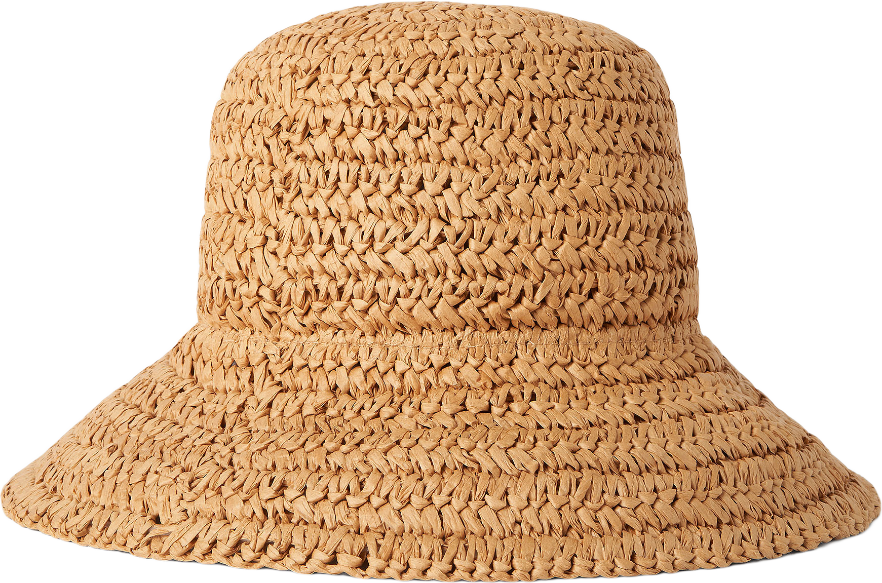 Mjuk stråhatt ALICE, från Å WOMAN, i färgen Lt Brown.