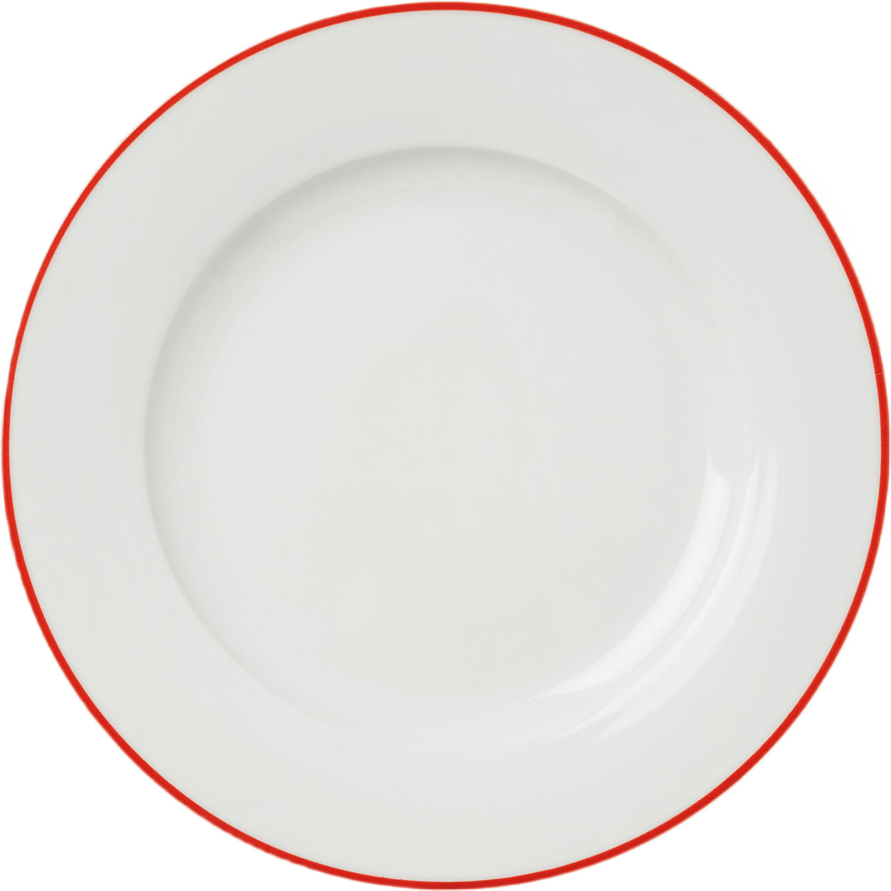 Assiett BONNIE 20 cm, från Åhléns Home, i färgen Red.