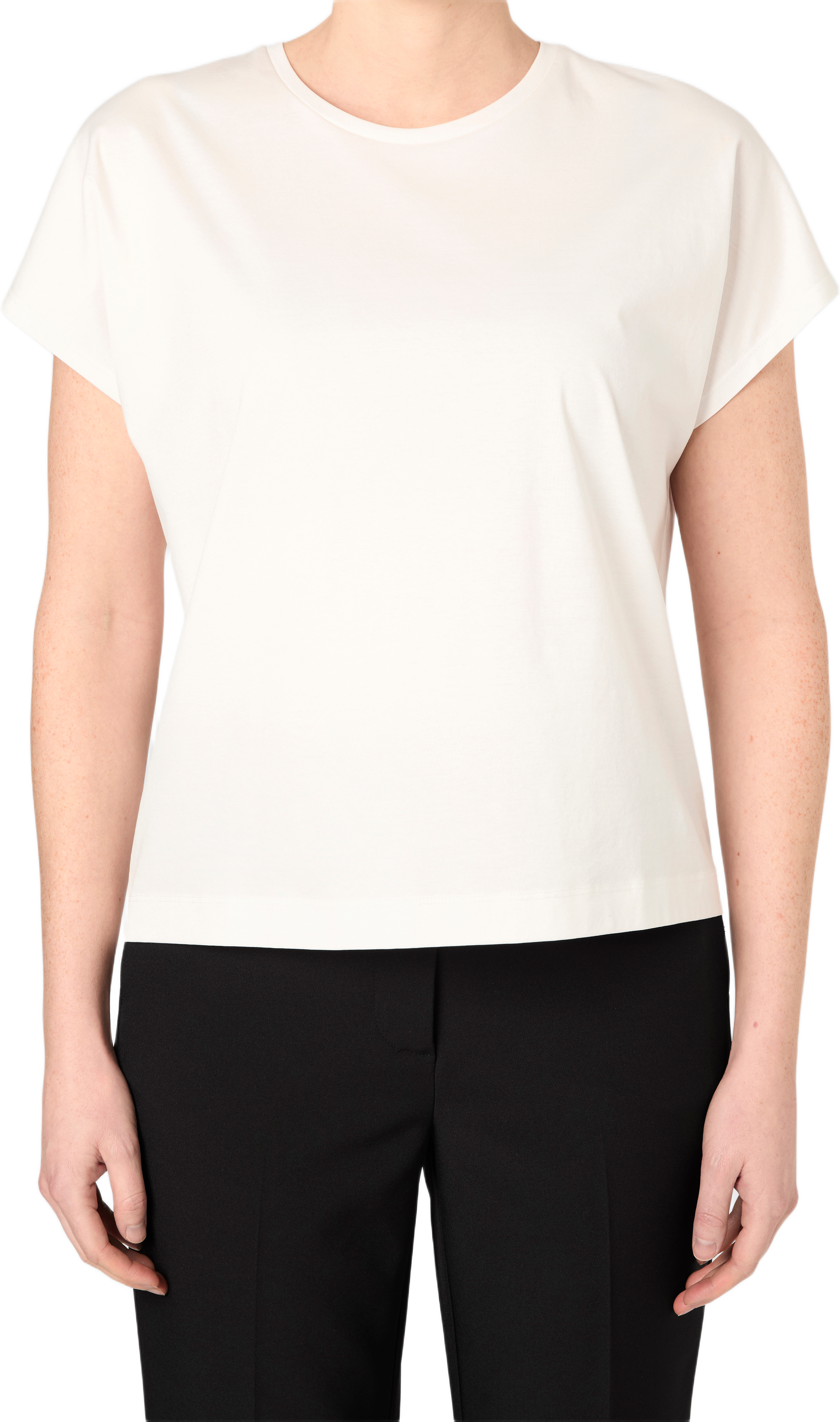 T-shirt med holkärm SORRENTO, från Wera, i färgen Offwhite.