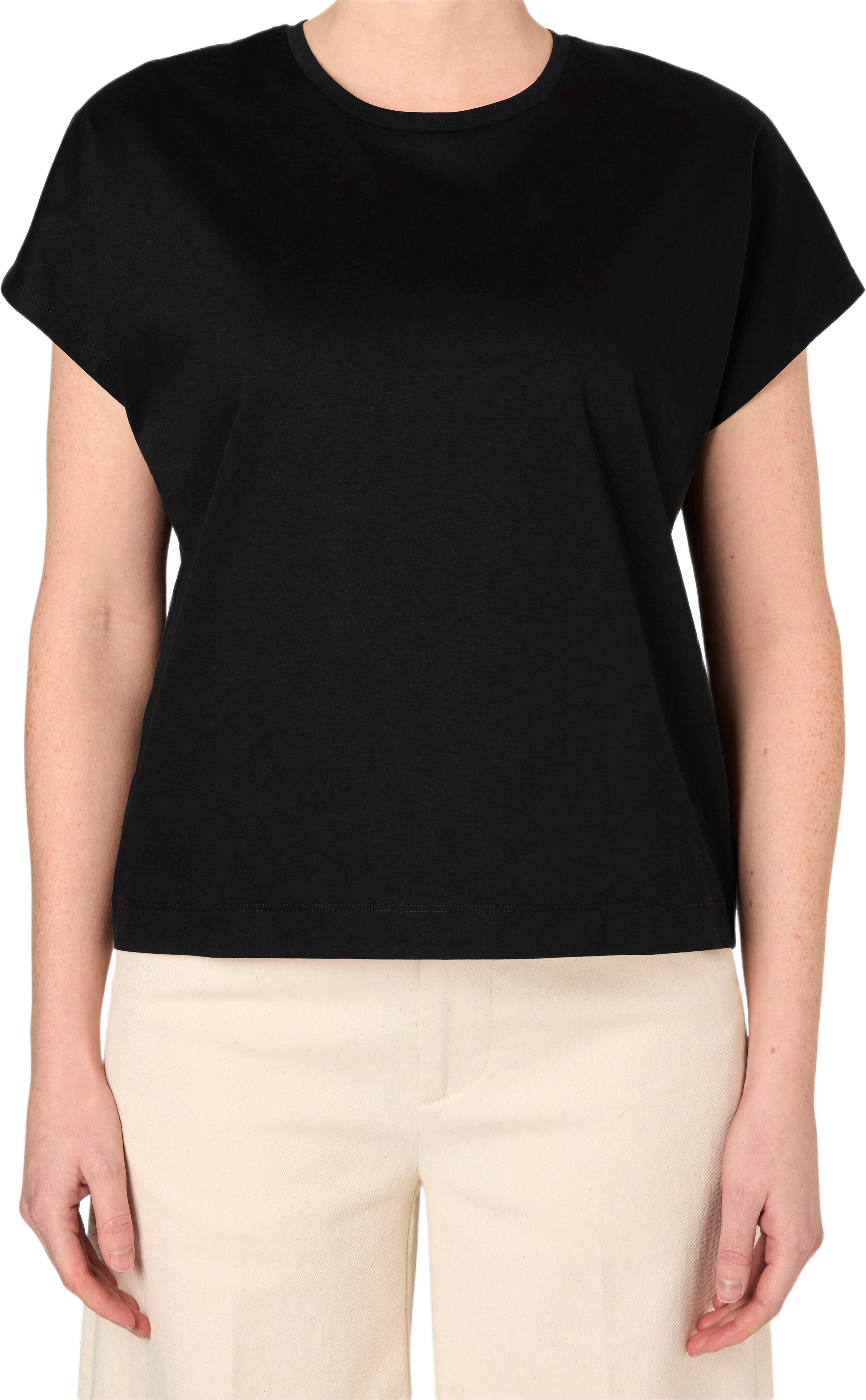 T-shirt med holkärm SORRENTO, från Wera, i färgen Black.