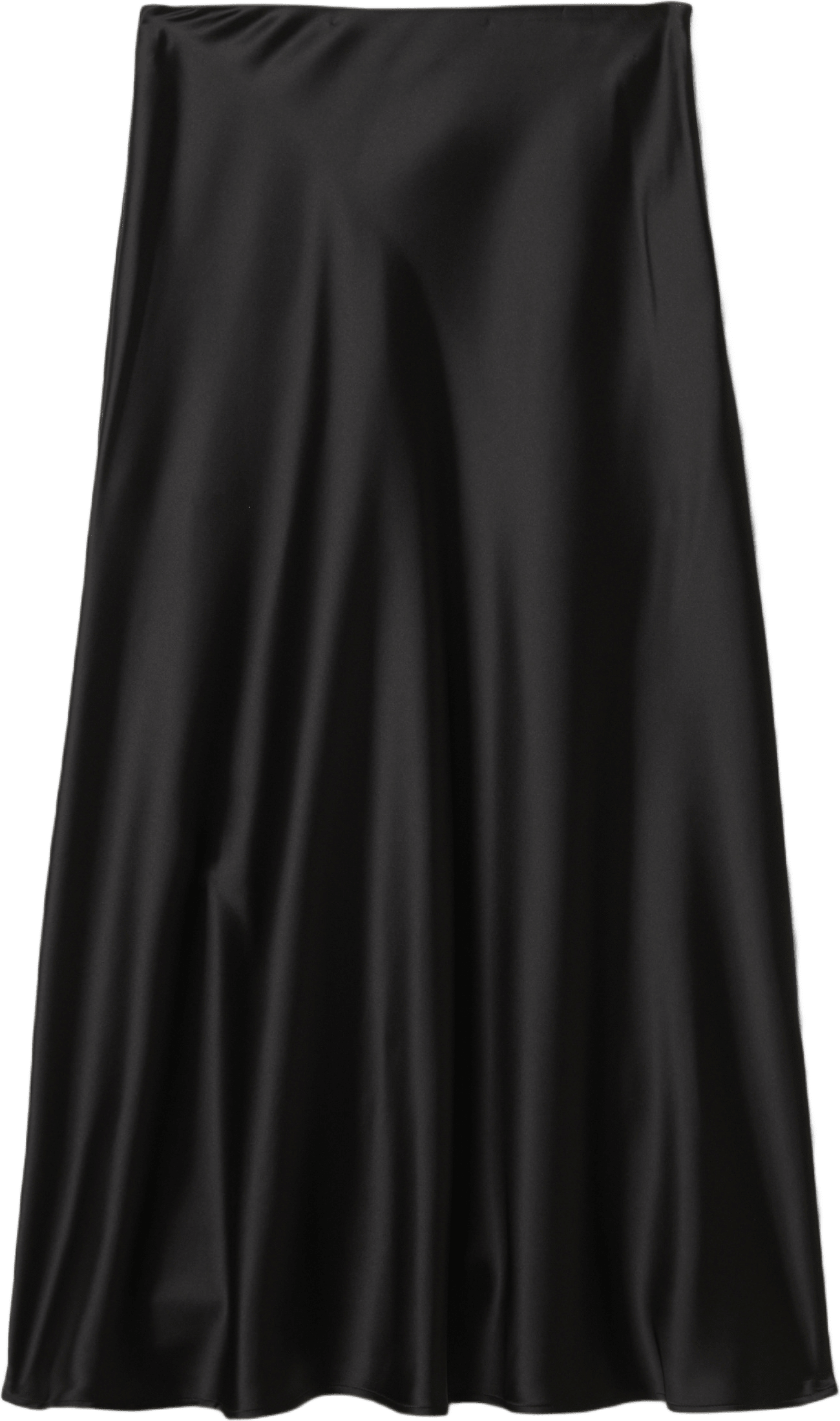 Midikjol FELICIA, från Wera, i färgen Black.