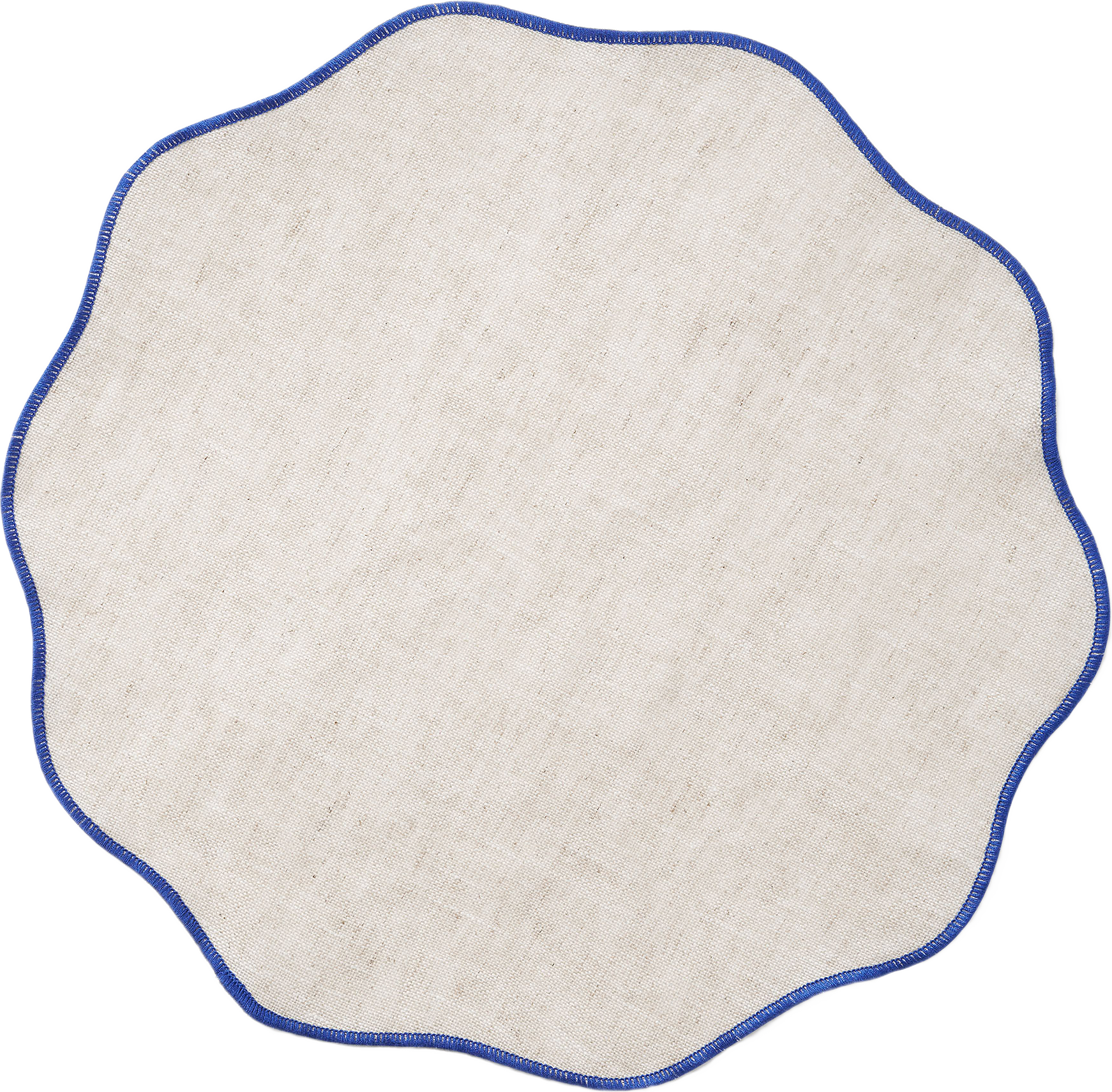 Bordstablett i linnemix JAXX, från Åhléns Home, i färgen Blue.