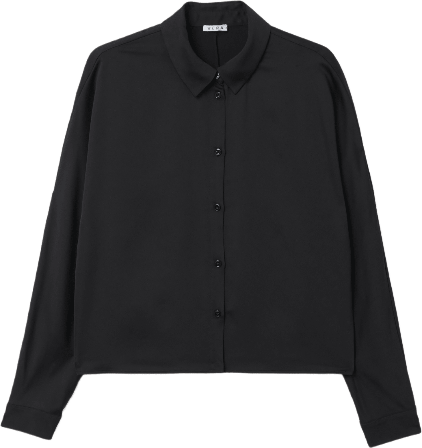 Boxig blus AMANDA, från Wera, i färgen Black.