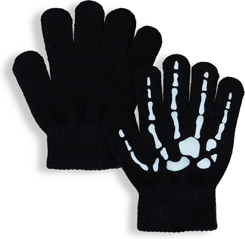 Fingervantar SKELETON, 2-pack