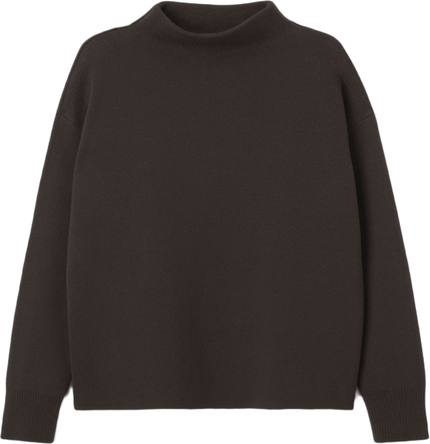 Stickad jumper BELL, från Å WOMAN, i färgen Brown.