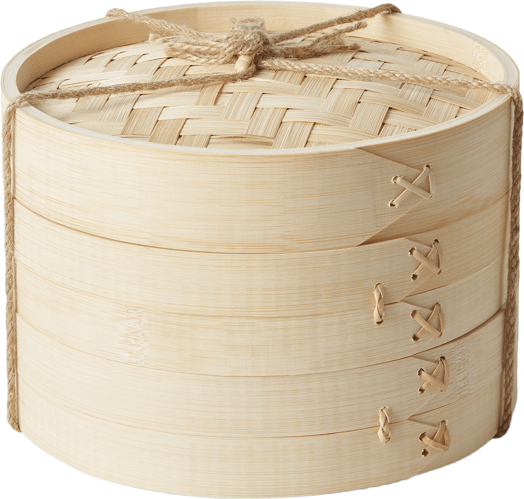 Ångkokare i bambu, från Åhléns Home, i färgen Natur.