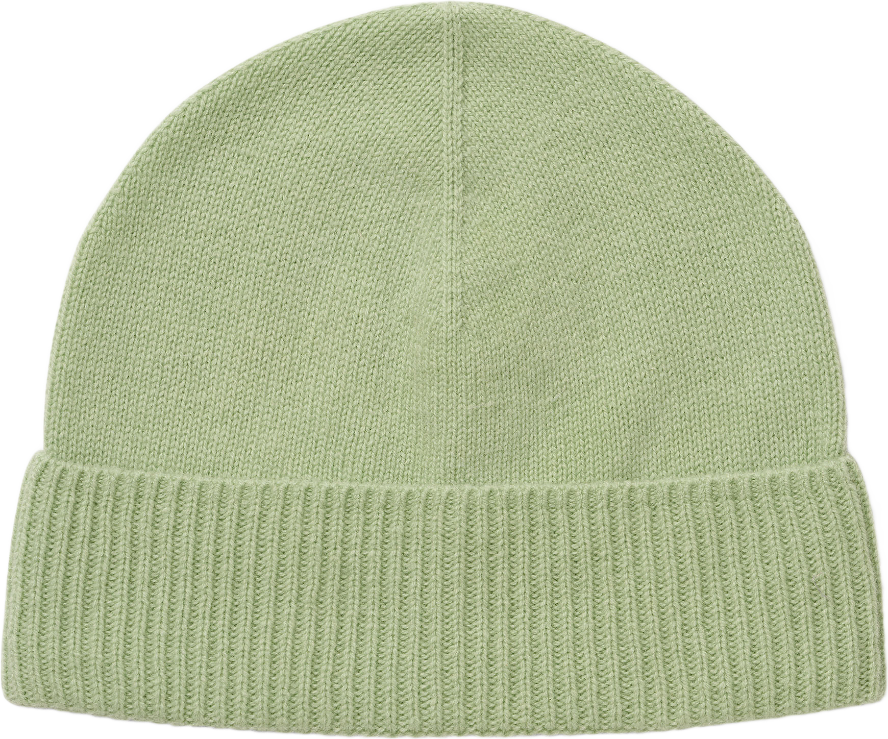 Mössa i ull och kashmir, från Wera, i färgen Lt Green.