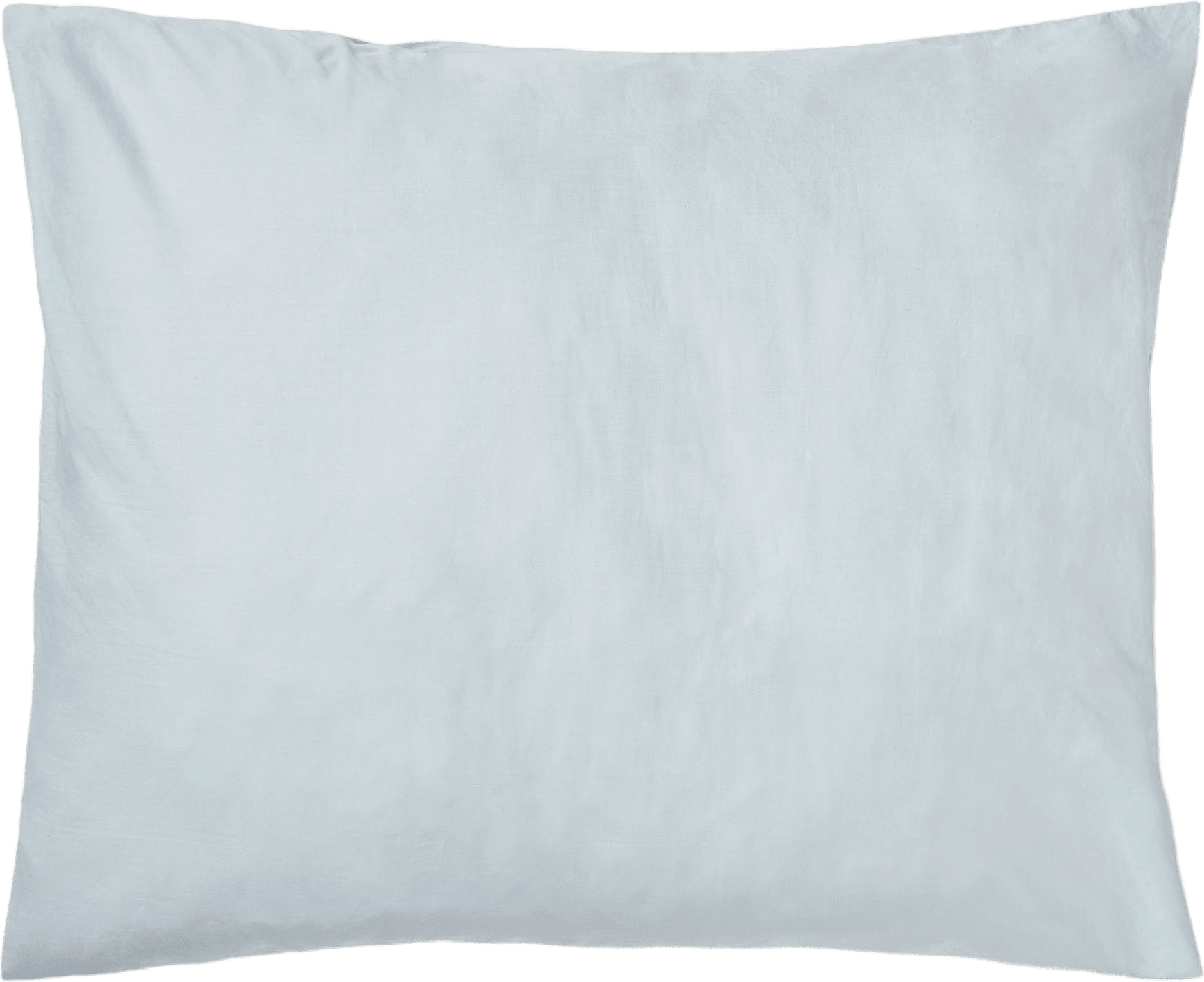 Enfärgat örngott MAY 50x60 cm, från Åhléns Home, i färgen Light Blue.