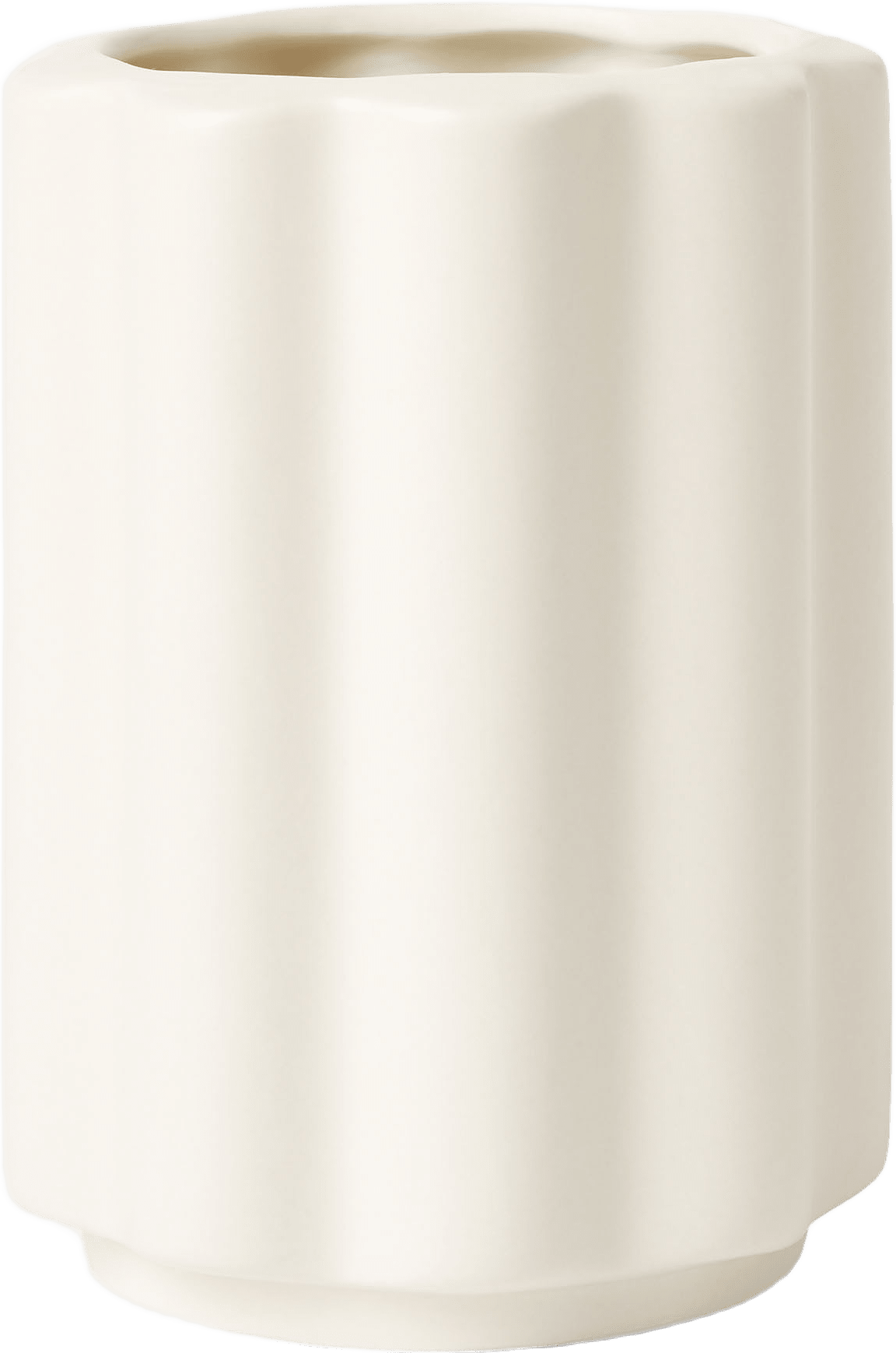 Badrumsmugg FLORA, från Åhléns Home, i färgen Offwhite.