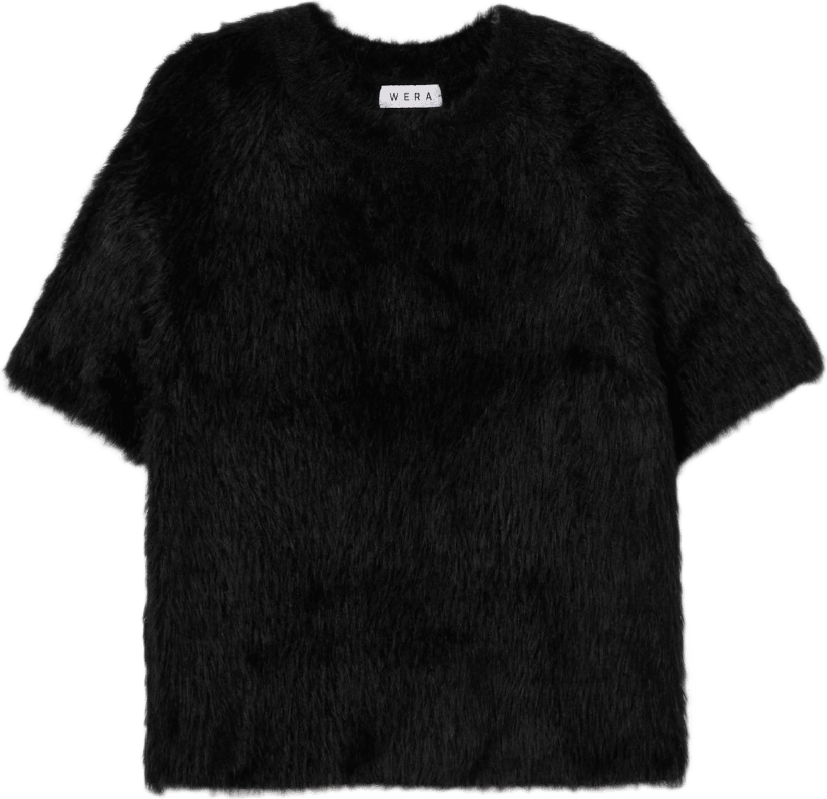 Lurvig tröja GRACE, från Wera, i färgen Black.