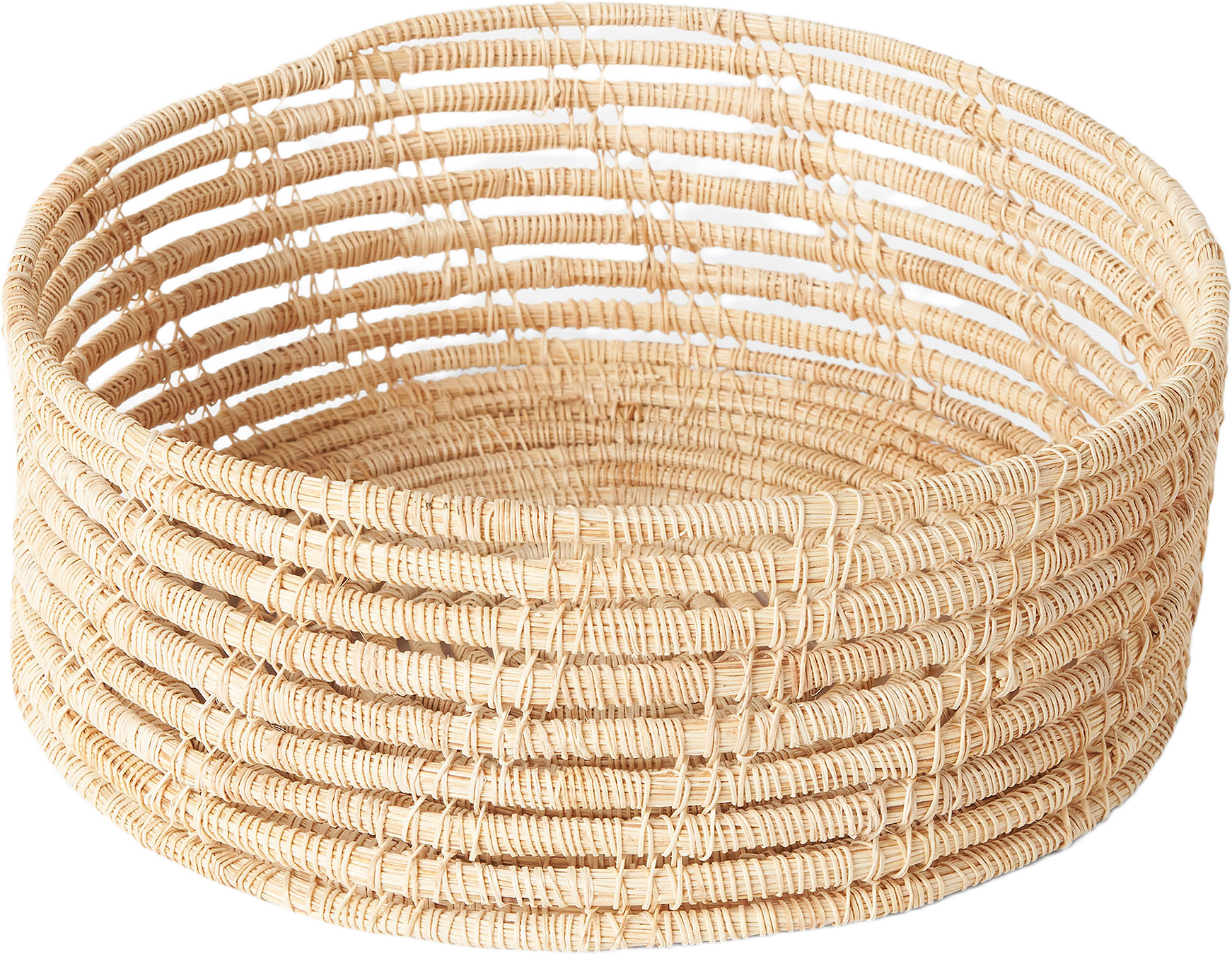 Brödkorg i palmfiber PAMMY 22 cm, från Åhléns Home, i färgen Natur.
