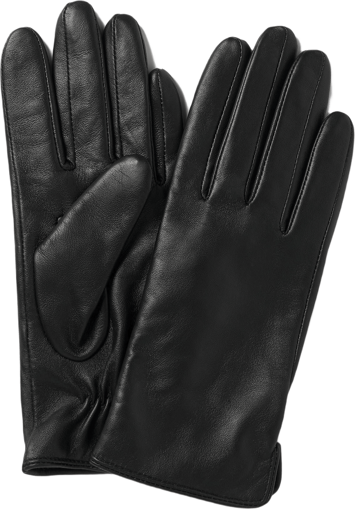 Skinnhandskar med touchfunktion ANNA, från Å WOMAN, i färgen Black.