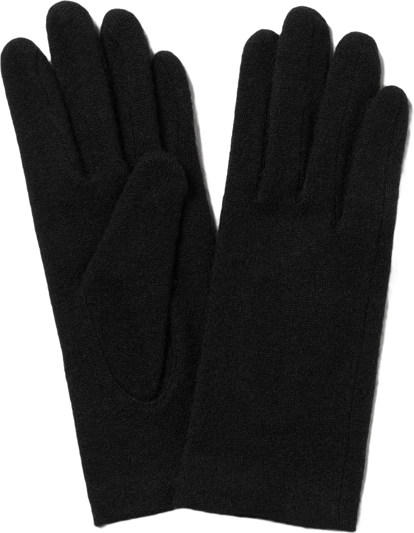 Handskar i ullmix AMANDA, från Å WOMAN, i färgen Black.