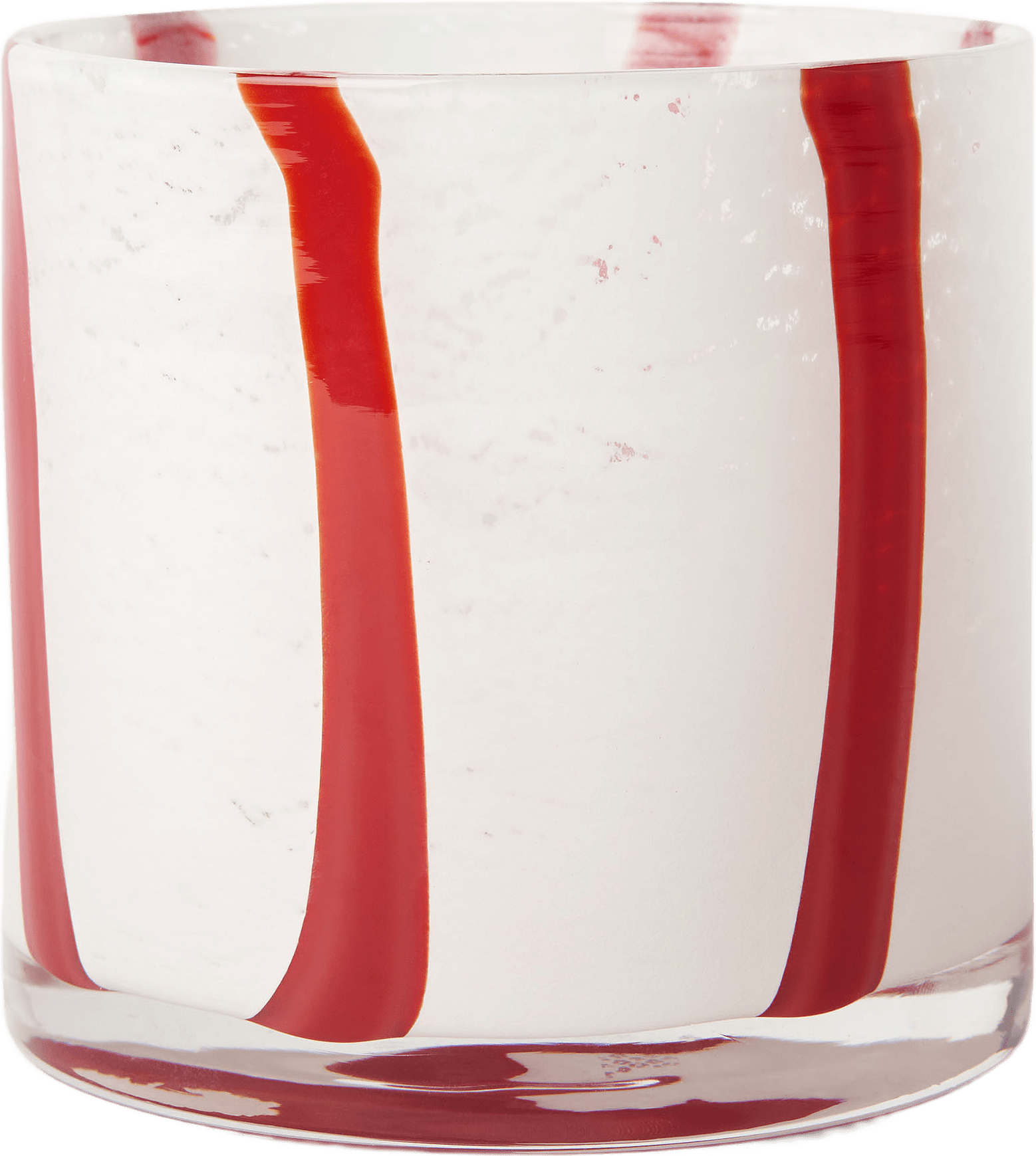 Ljushållare LUMA julutgåva 10 cm, från Åhléns Home, i färgen White/Red.