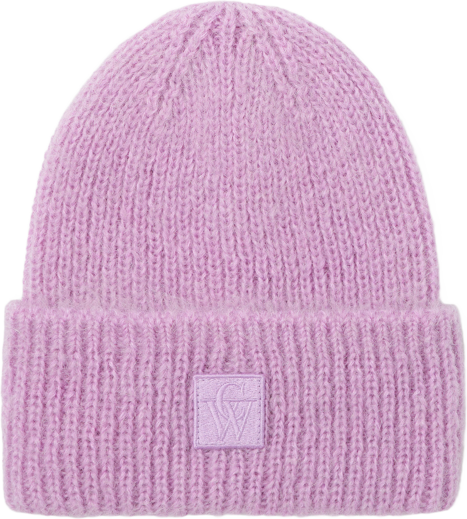 Borstad mössa DALIA, från Carin Wester, i färgen Violet.
