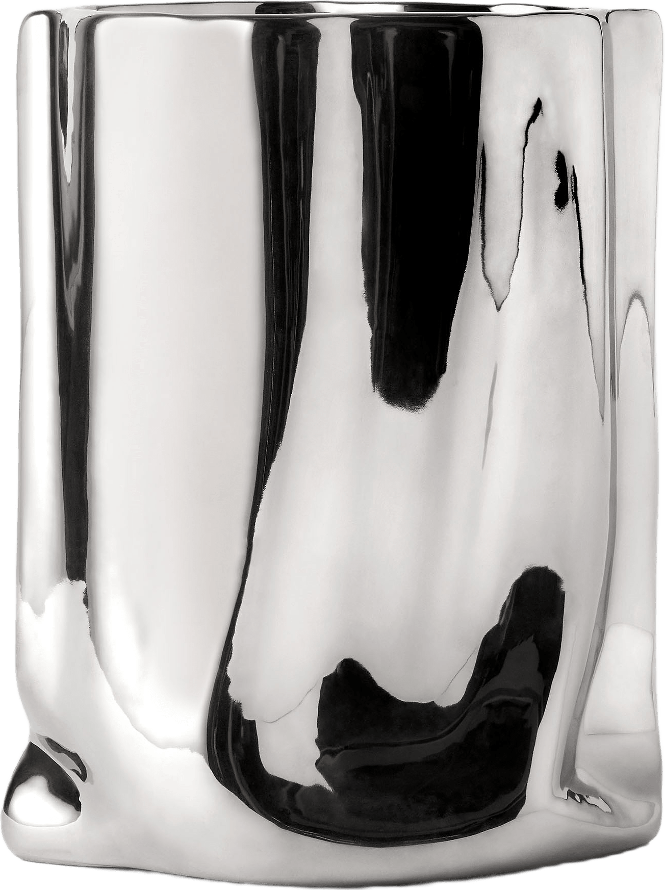 Vas i stengods HELIA, från Åhléns Home, i färgen Silver.