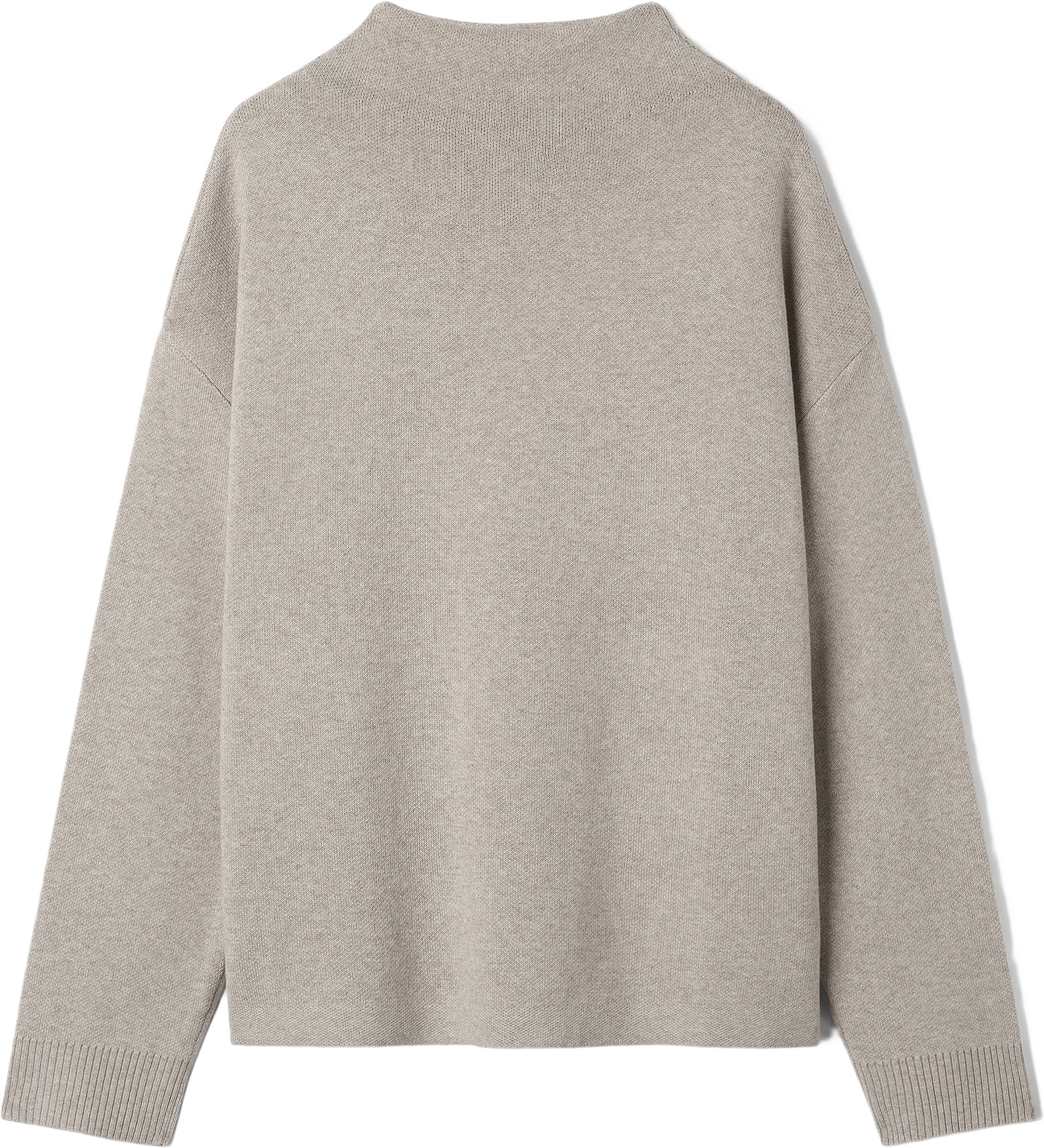 Stickad jumper BELL, från Å WOMAN, i färgen Beige Mel.