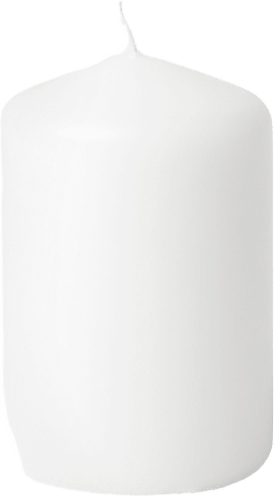 Blockljus 10 cm, från Åhléns Home, i färgen White.