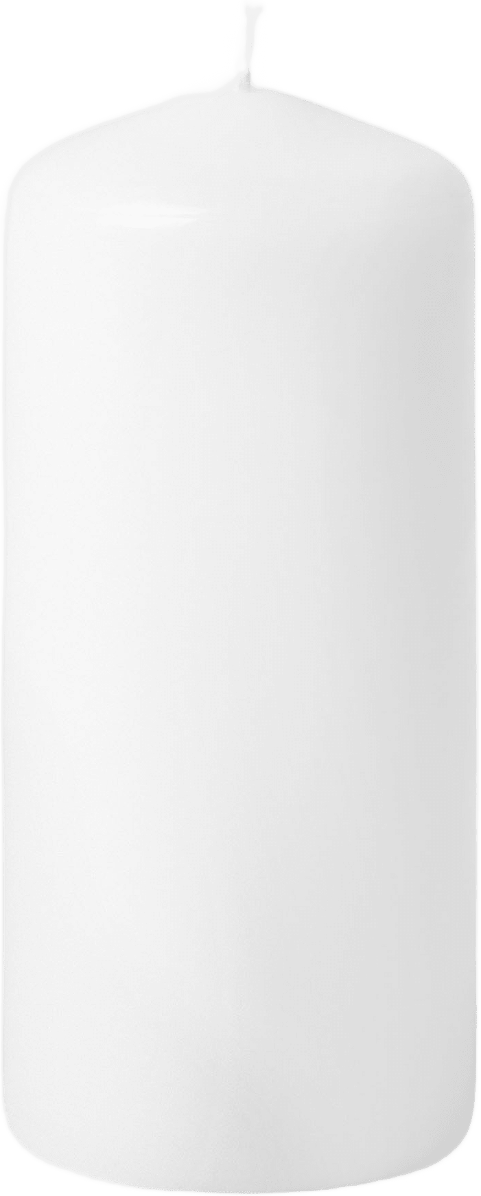 Blockljus 15 cm, från Åhléns Home, i färgen White.