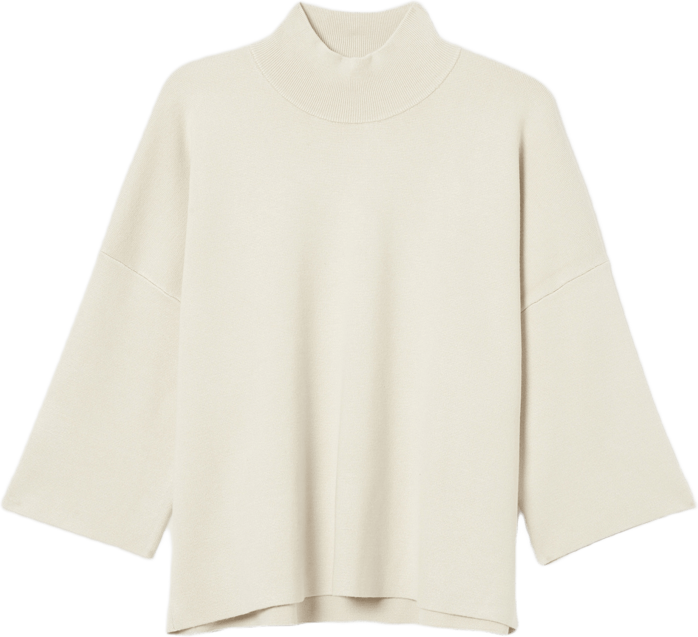 Finstickad tröja i viskosblandning EMILIA, från Carin Wester, i färgen Moonbeam.