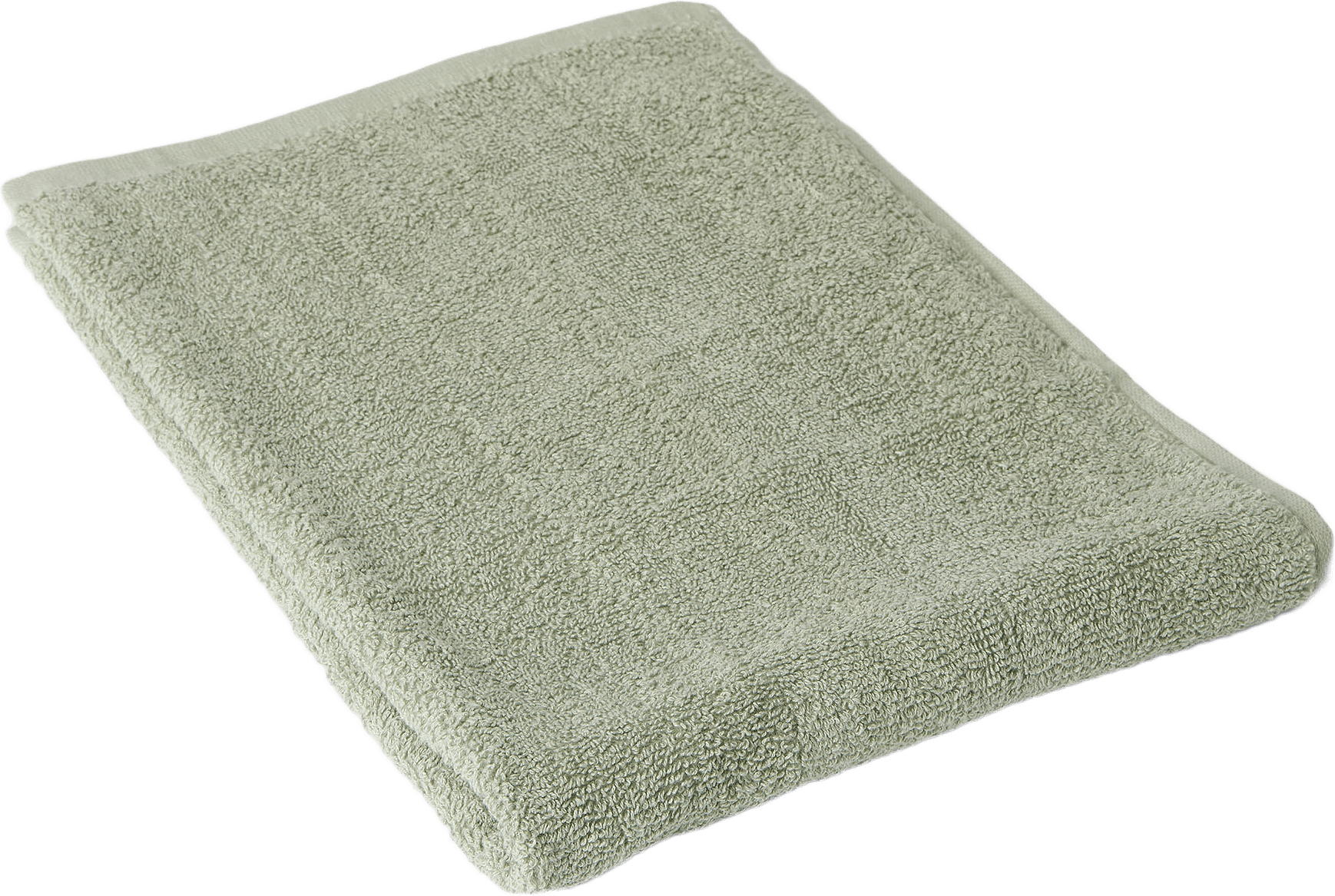 Handduk STELLA 50x70 cm, från Åhléns Home, i färgen Dusty Green.