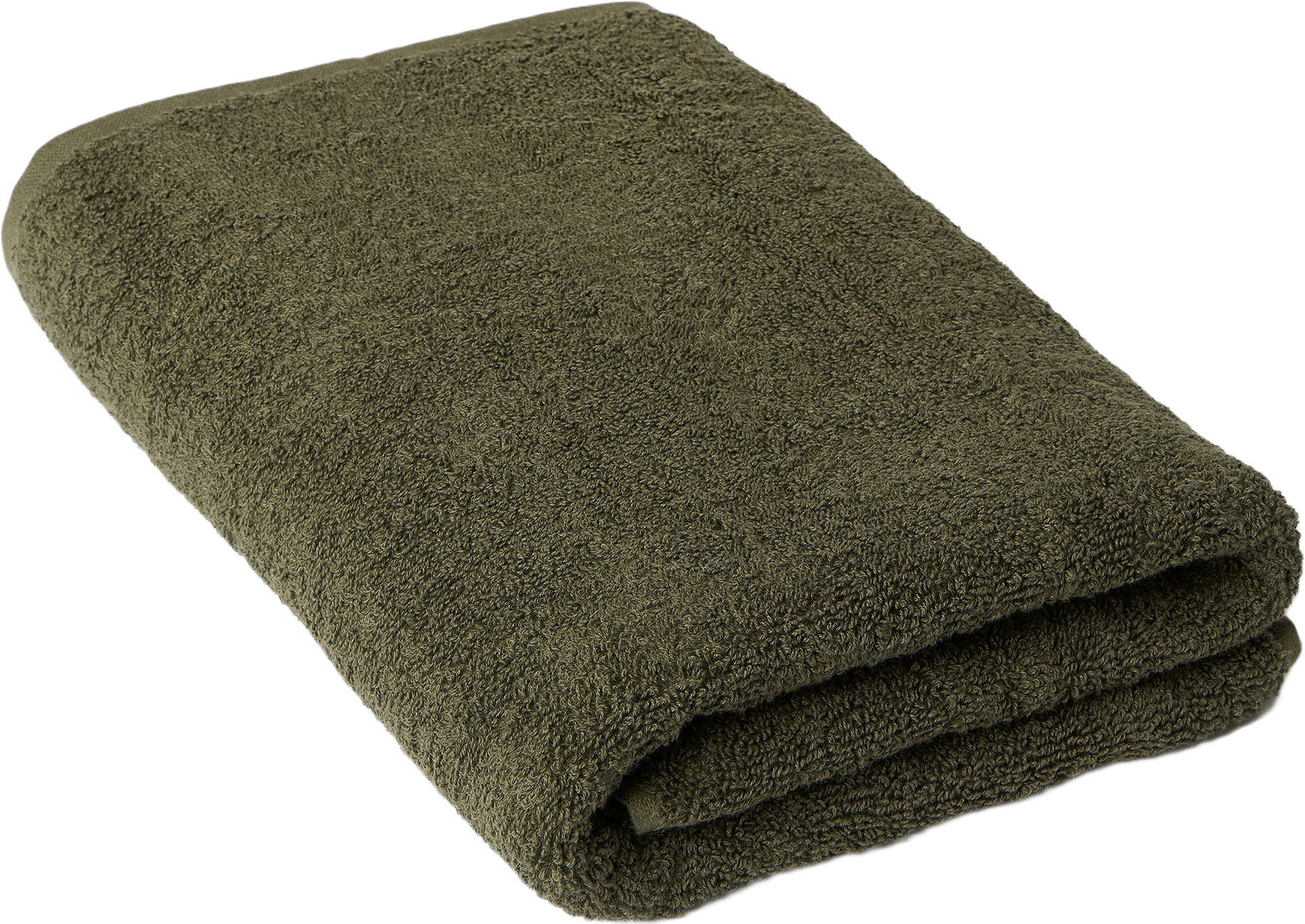 Handduk STELLA 70x140 cm, från Åhléns Home, i färgen Dark Green.