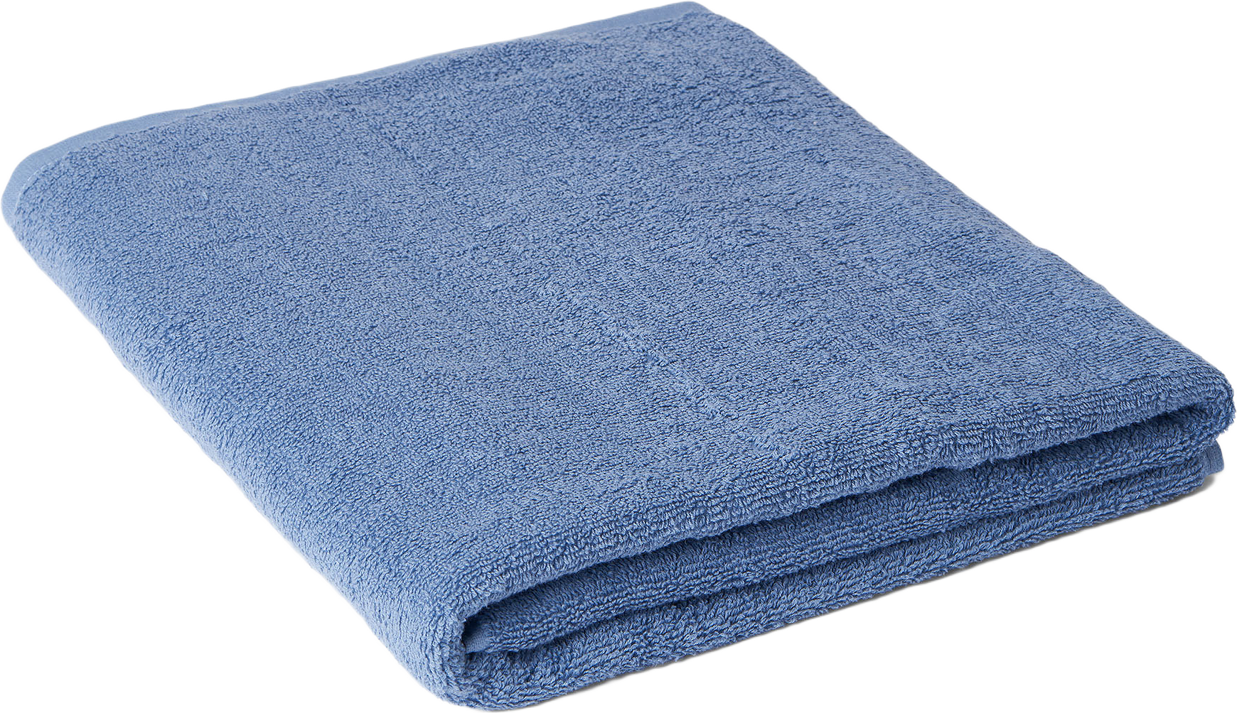 Handduk STELLA 100x150 cm, från Åhléns Home, i färgen Mid Blue.