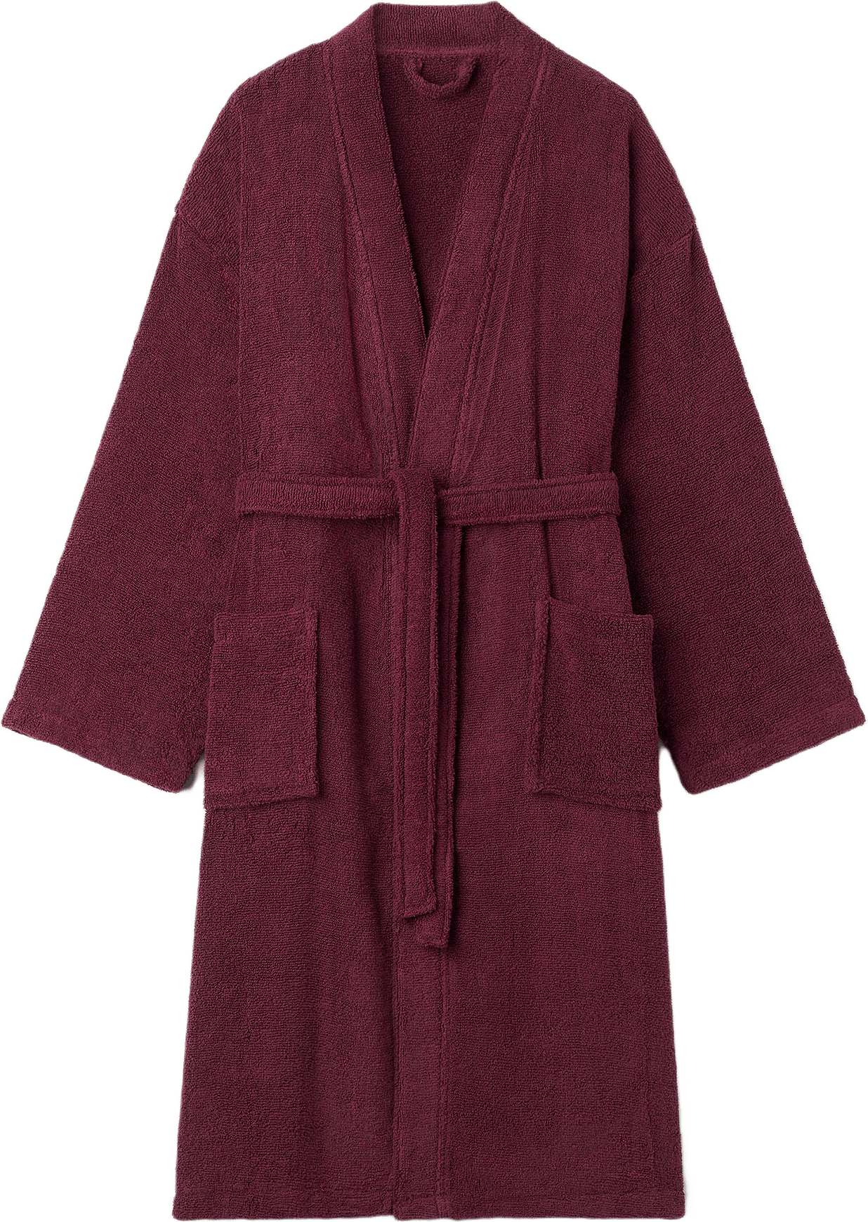 Badrock STELLA, från Åhléns Home, i färgen Burgundy.