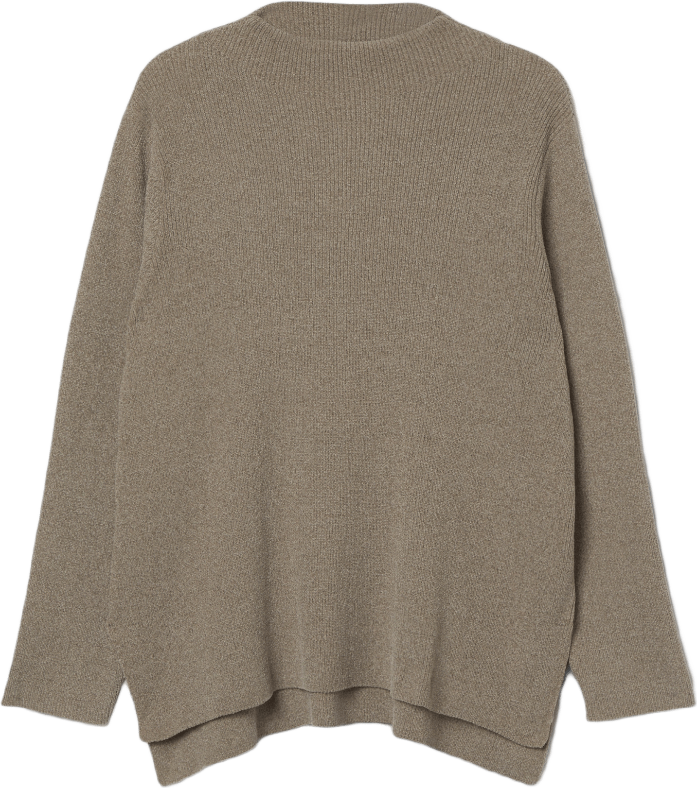 Loungetröja i chenille LARA, från Å WOMAN, i färgen Mole.