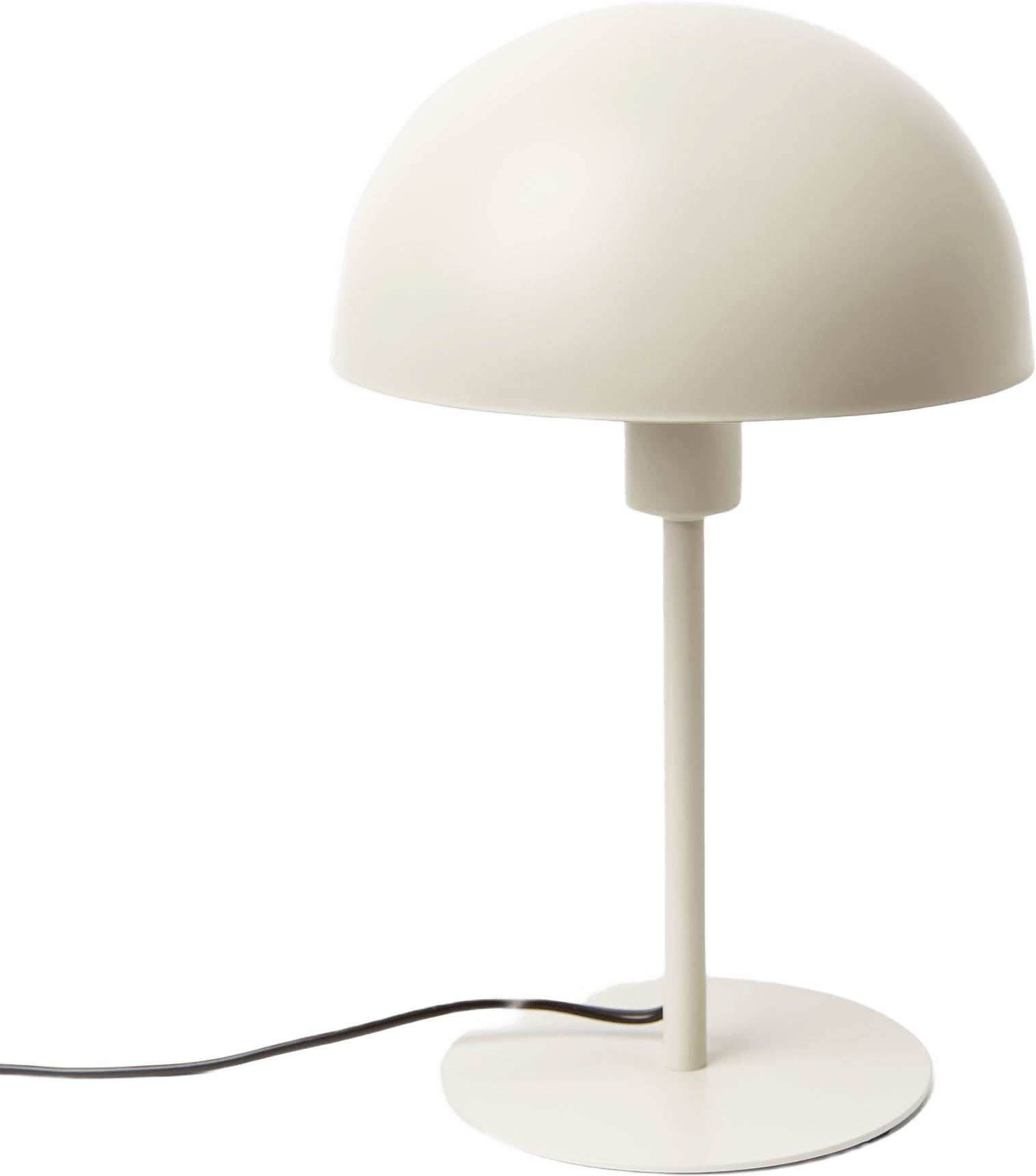 Bordslampa i metall LUNA, från Åhléns Home, i färgen Lt Grey.