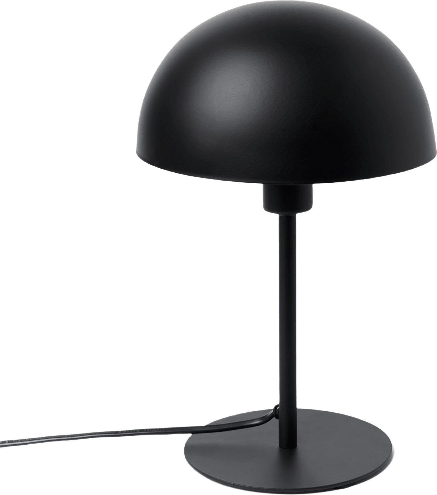 Bordslampa i metall LUNA, från Åhléns Home, i färgen Black.