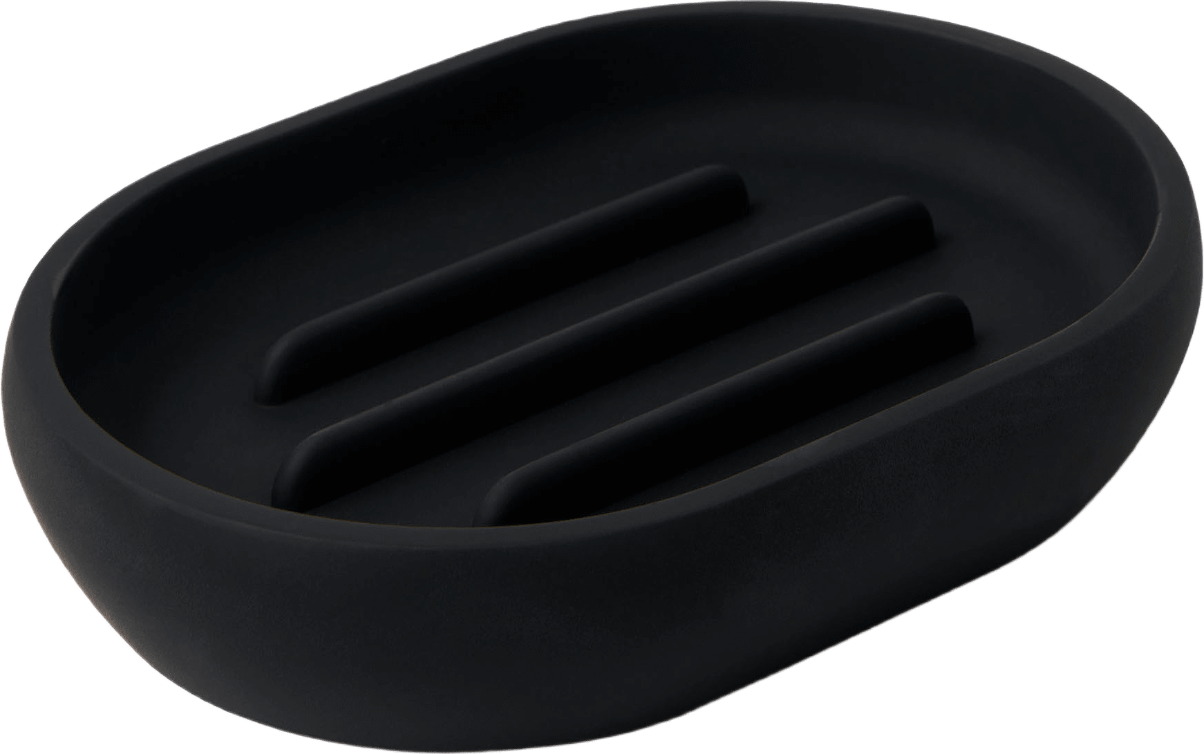 Tvålfat NORMA, från Åhléns Home, i färgen Black.