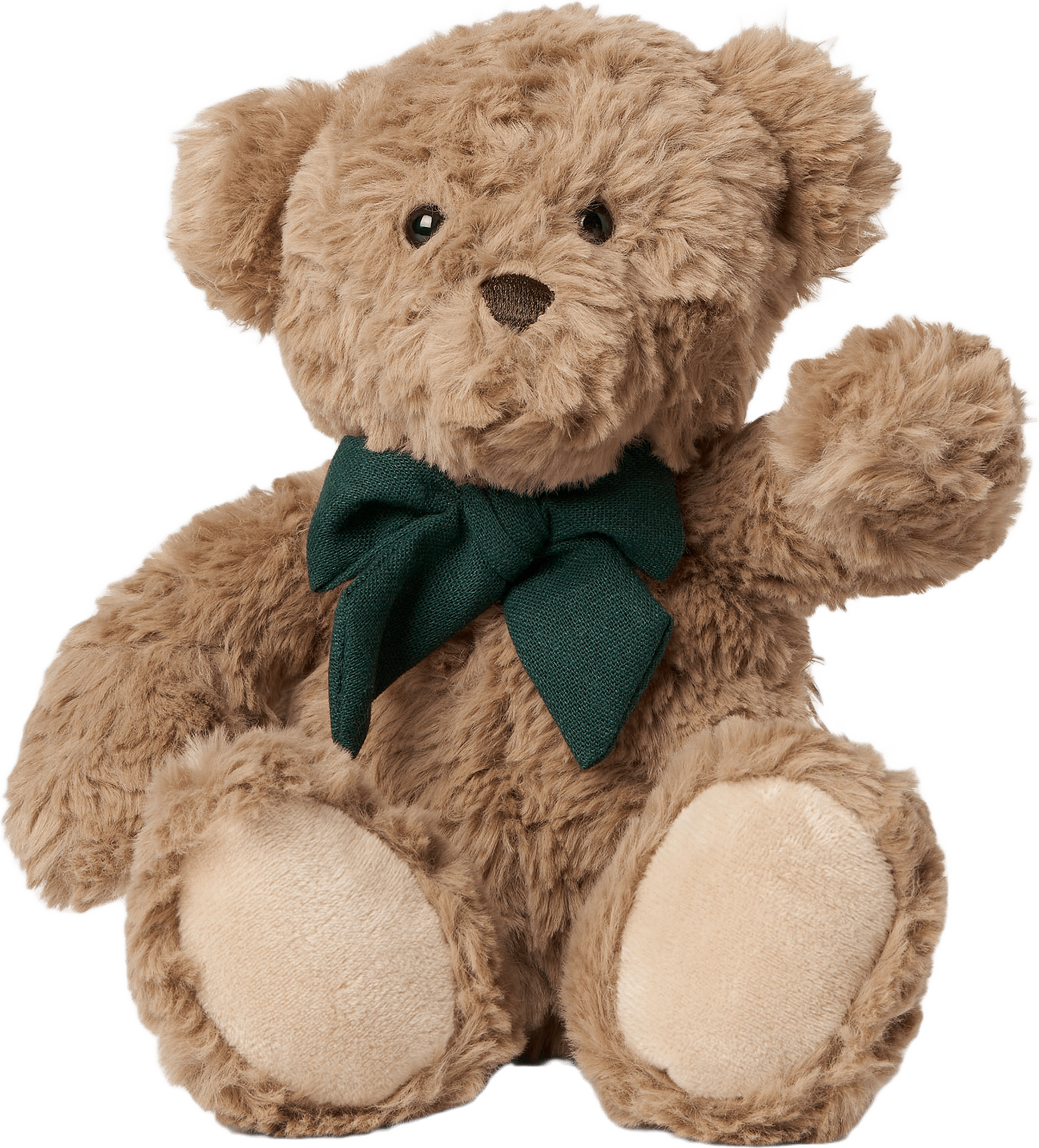 Gosedjur teddybjörn med fluga, från Åhléns, i färgen Brown.