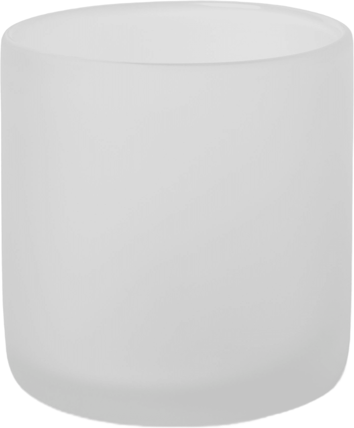 Ljuslykta LUMA MATT 10 cm, från Åhléns Home, i färgen Transparant.