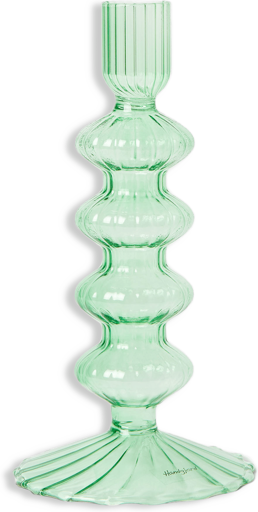 Ljusstake i glas CELIA 16,7 cm