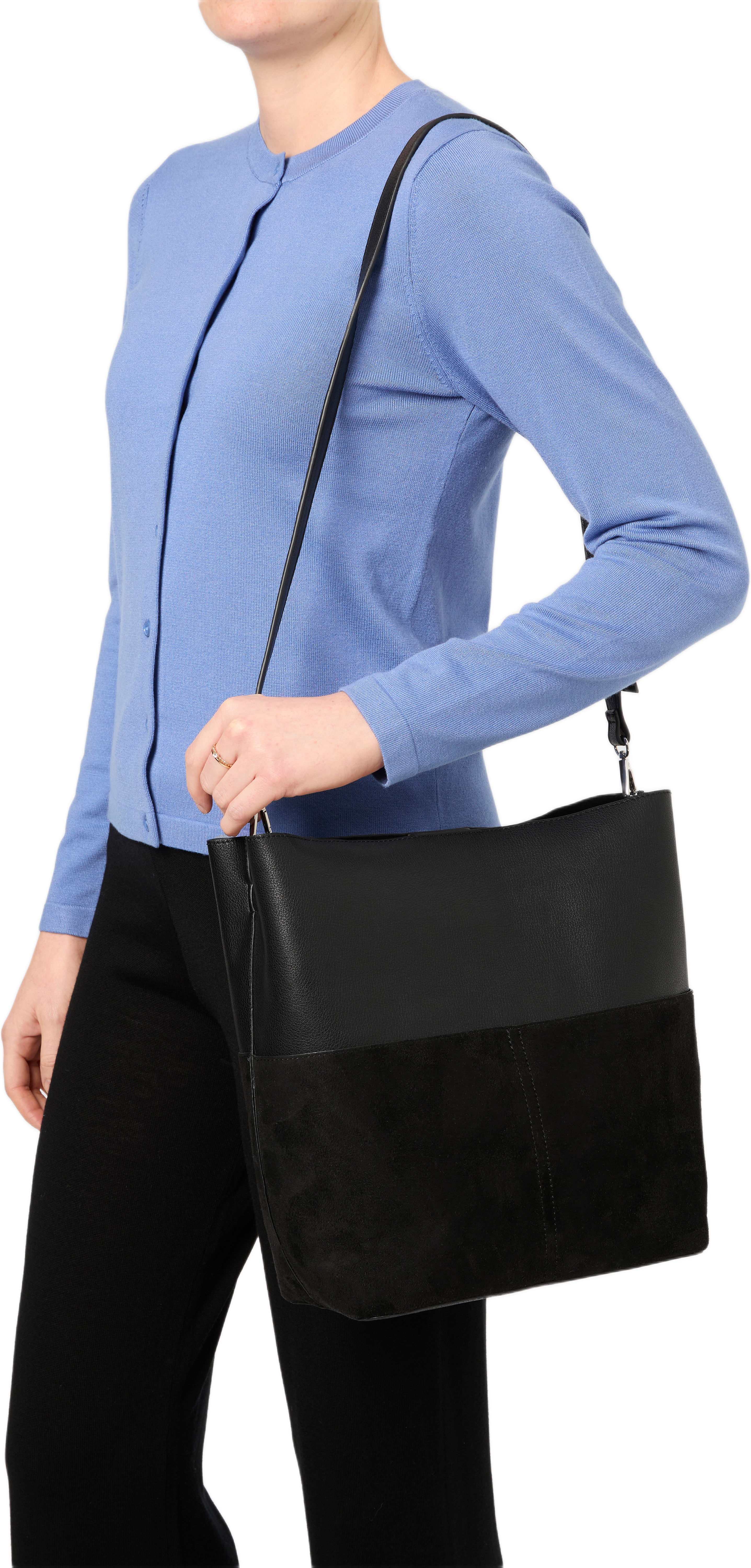 Hoboväska FINA, från Å WOMAN, i färgen Black.