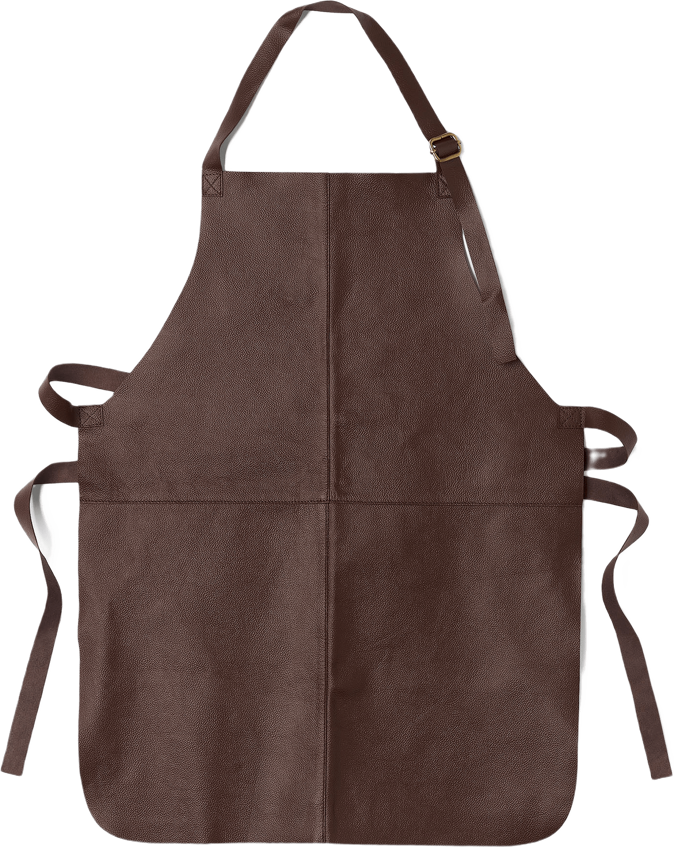 Förkläde i läder VIGGO, från Åhléns Home, i färgen Dk Brown.