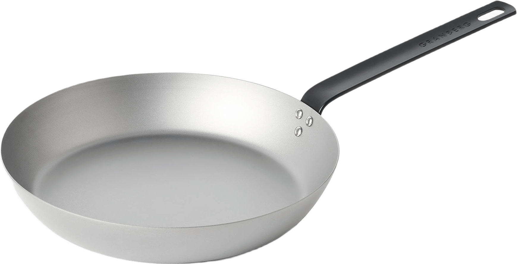 Stekpanna kolstål 28 cm, från GRANBERG, i färgen Grey.