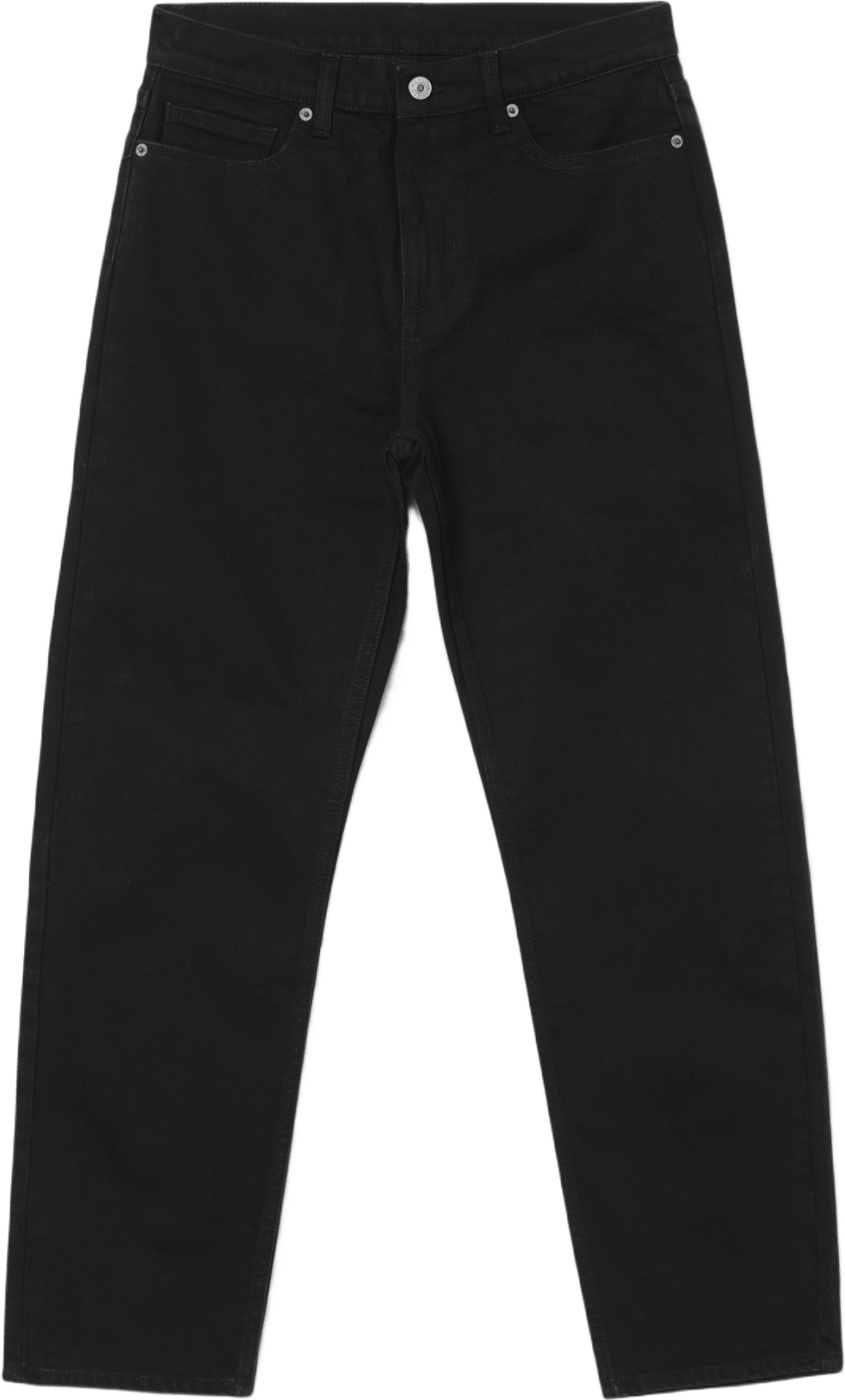 Croppade jeans med rak passform CARA