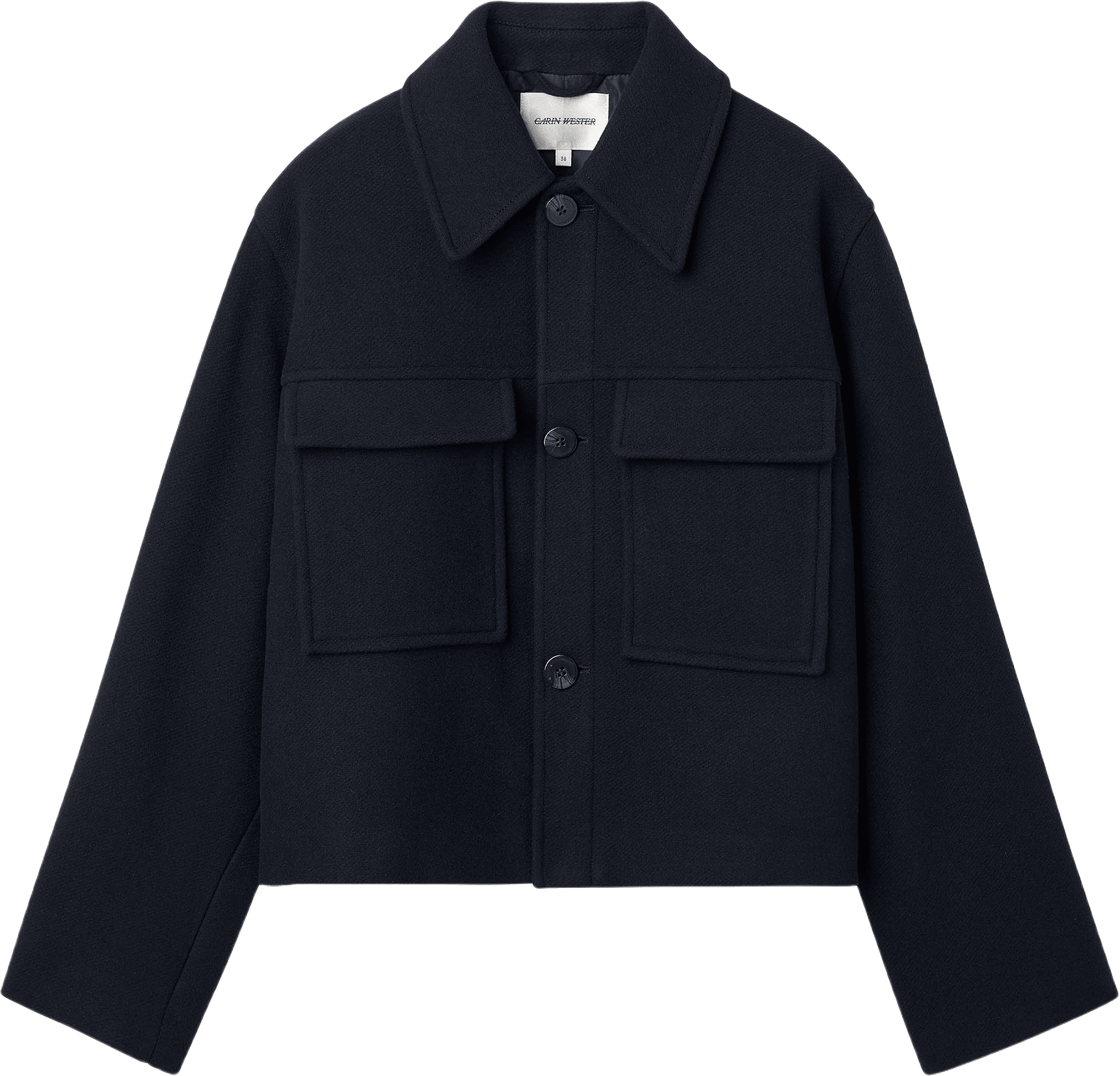 Kort kappa ASIA, från Carin Wester, i färgen Navy.