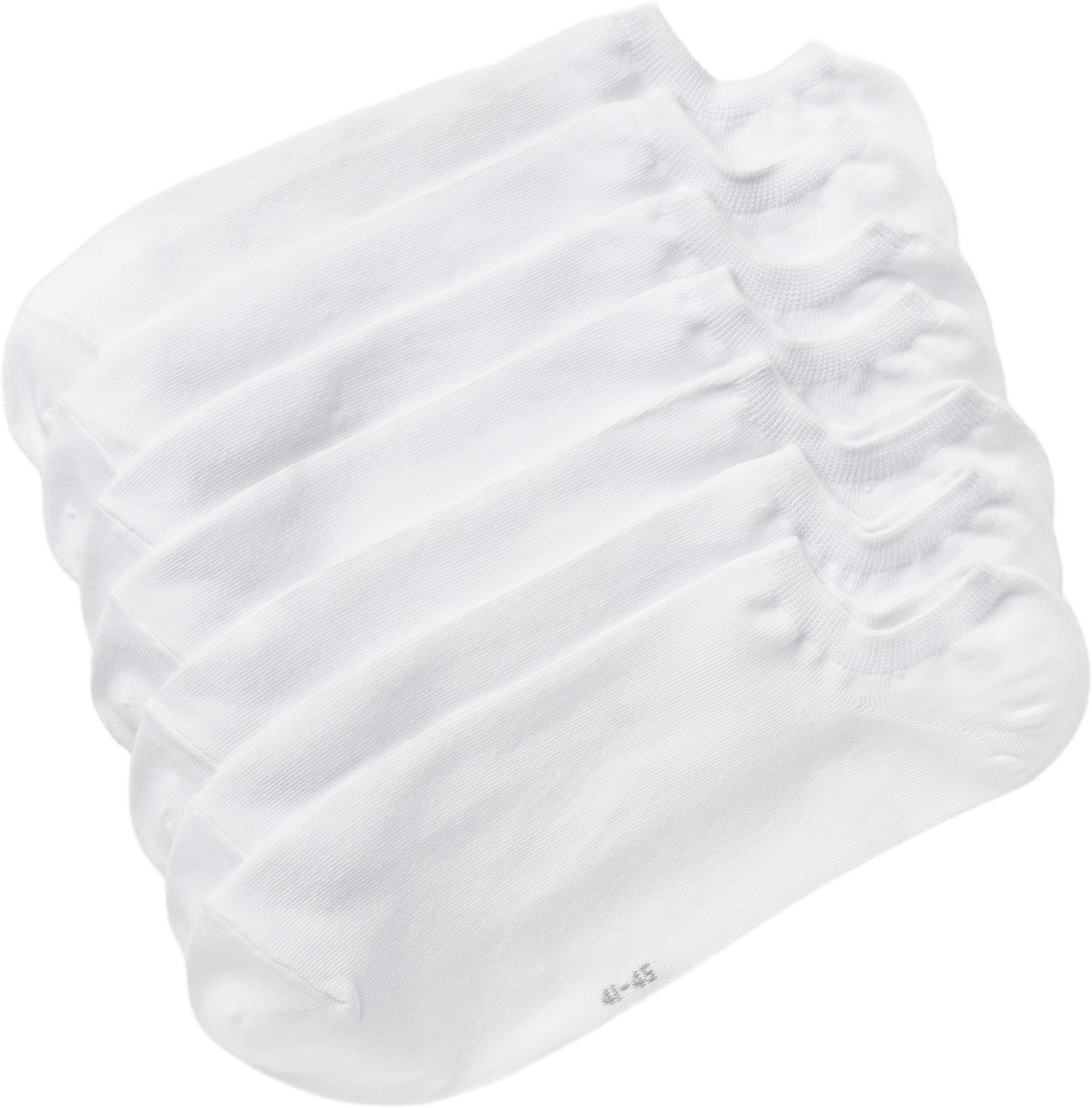 Ankelsockor i bomull, 7-pack, från Å MAN, i färgen White.